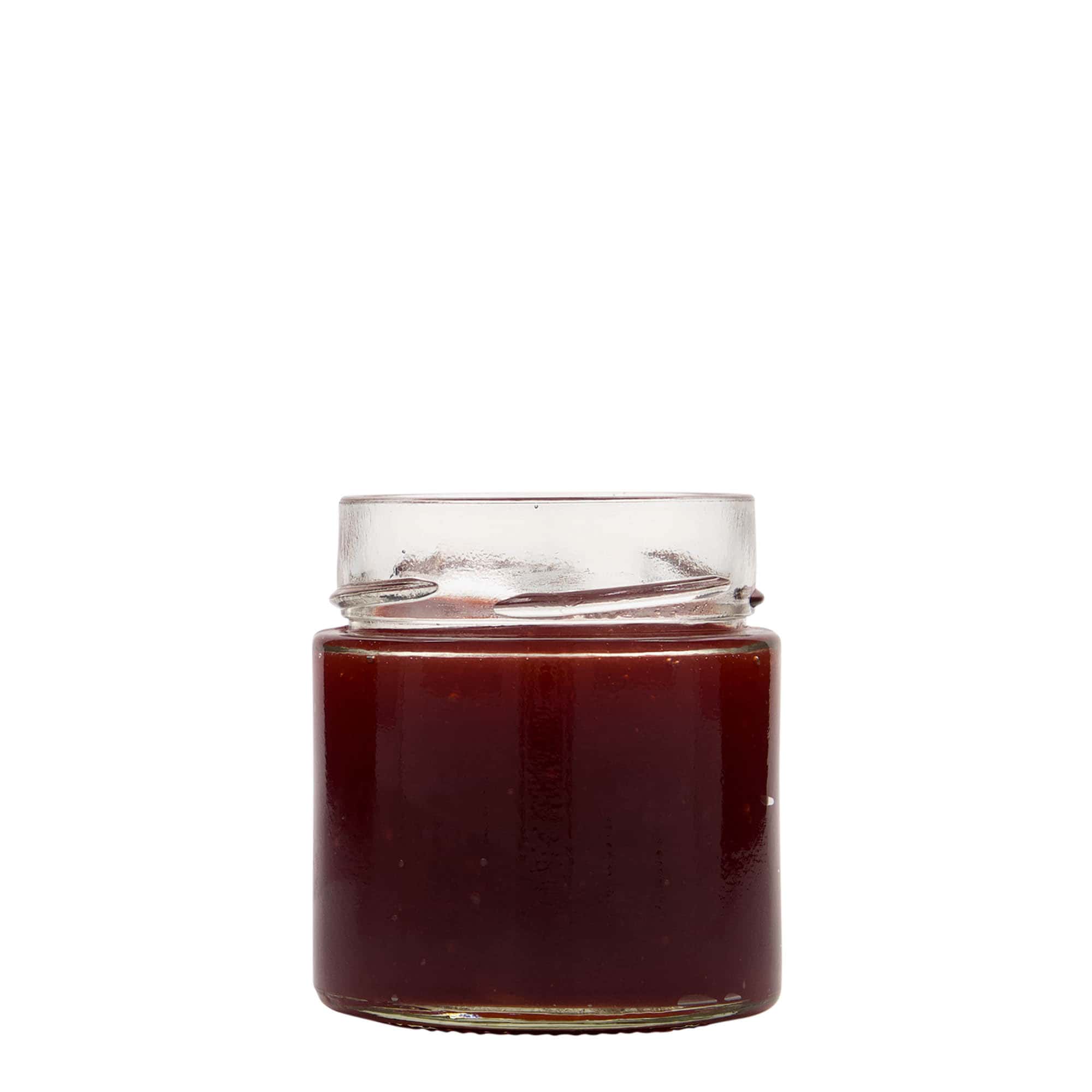 212 ml Vetro rotondo 'Balu', Bocca: Extra-Deep-Twist-Off (EDTO 70) 212 ml Vetro rotondo 'Balu', Bocca: Extra-Deep-Twist-Off (EDTO 70)
