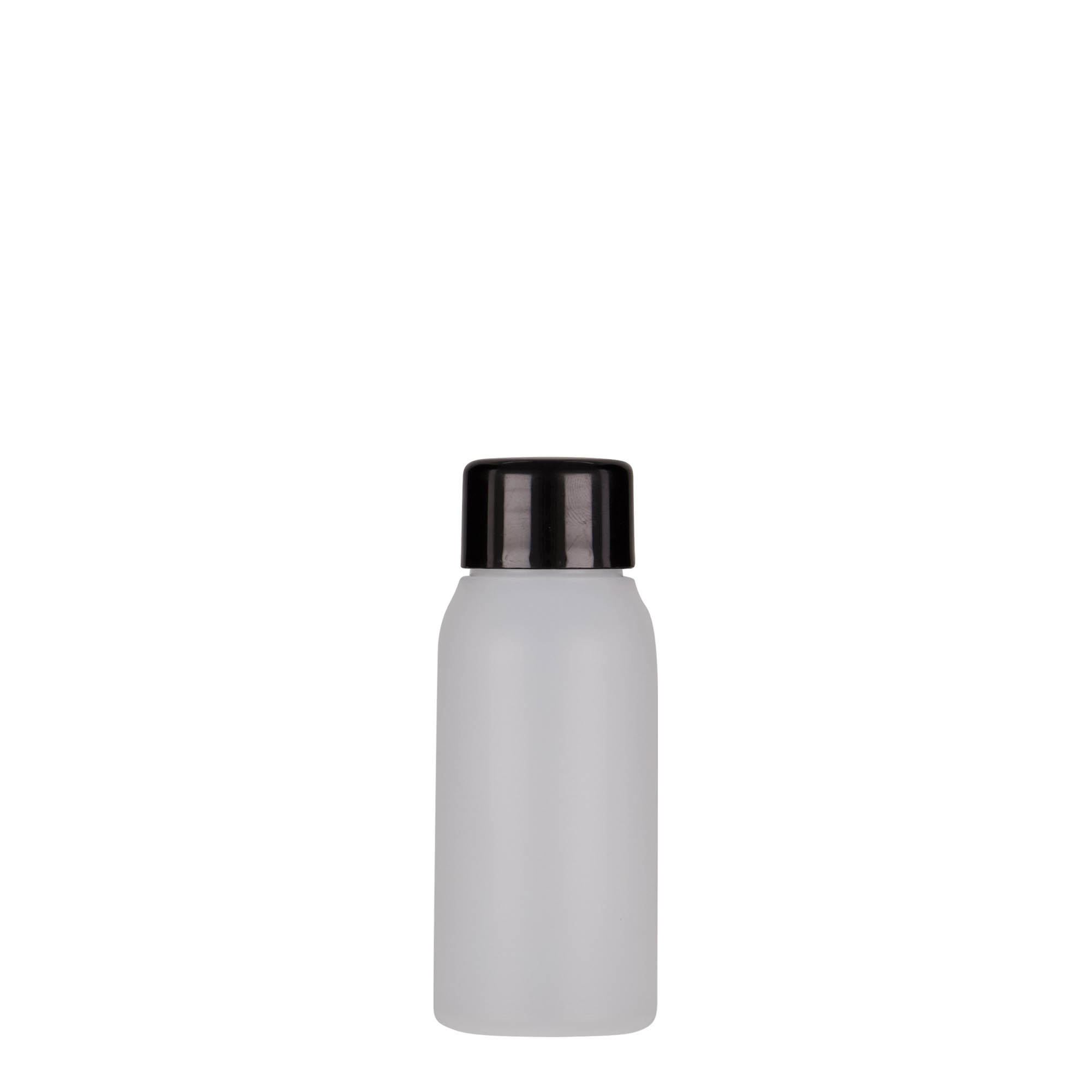 Flacone in plastica da 50 ml 'Tuffy', HDPE, naturale, bocca: 24/410