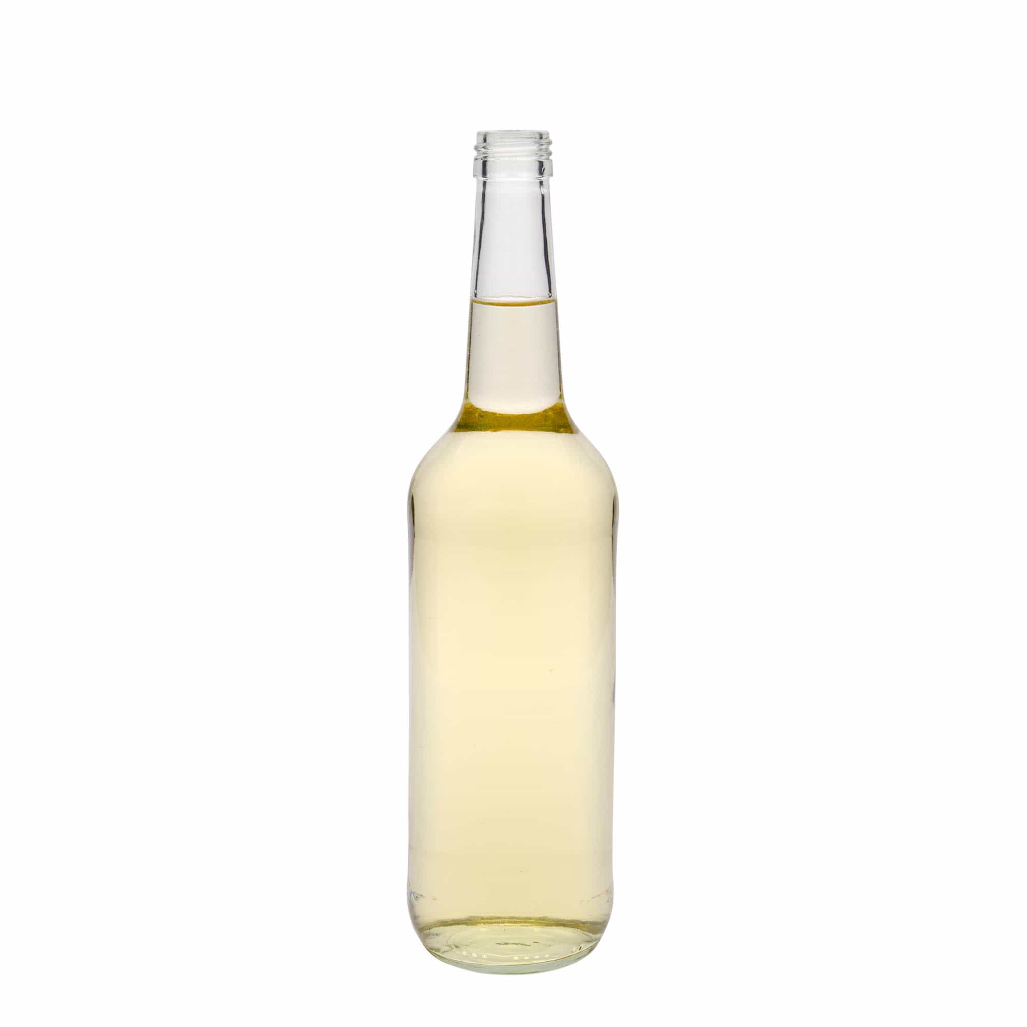 Bottiglia di vetro 700 ml, collo dritto, bocca: PP 28