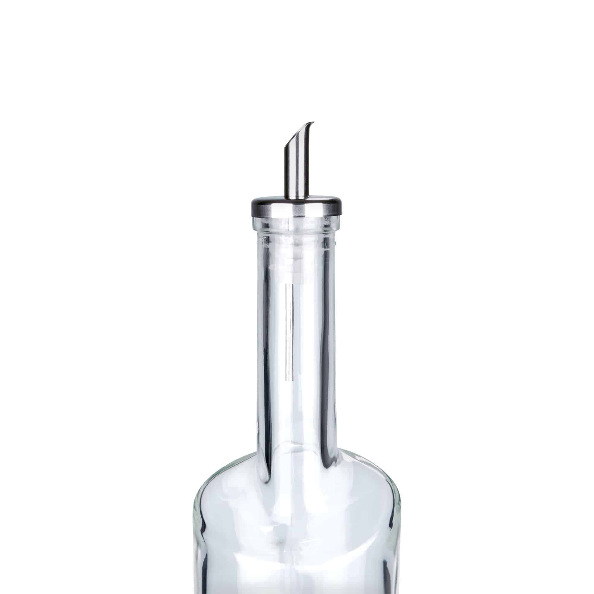 Tappo versatore Inox olio, acciaio inossidabile, argento