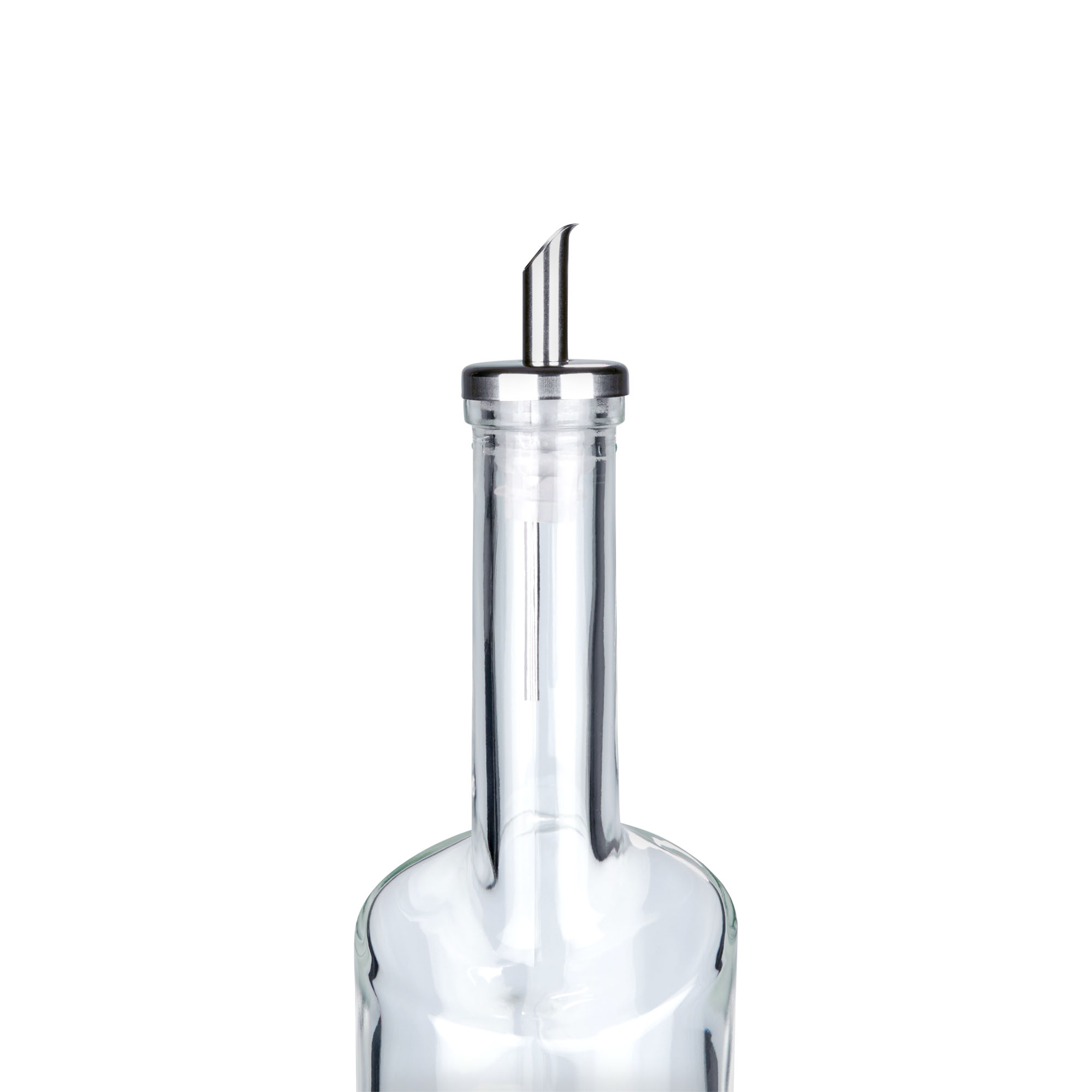 Beccuccio Inox olio, acciaio inox, argento