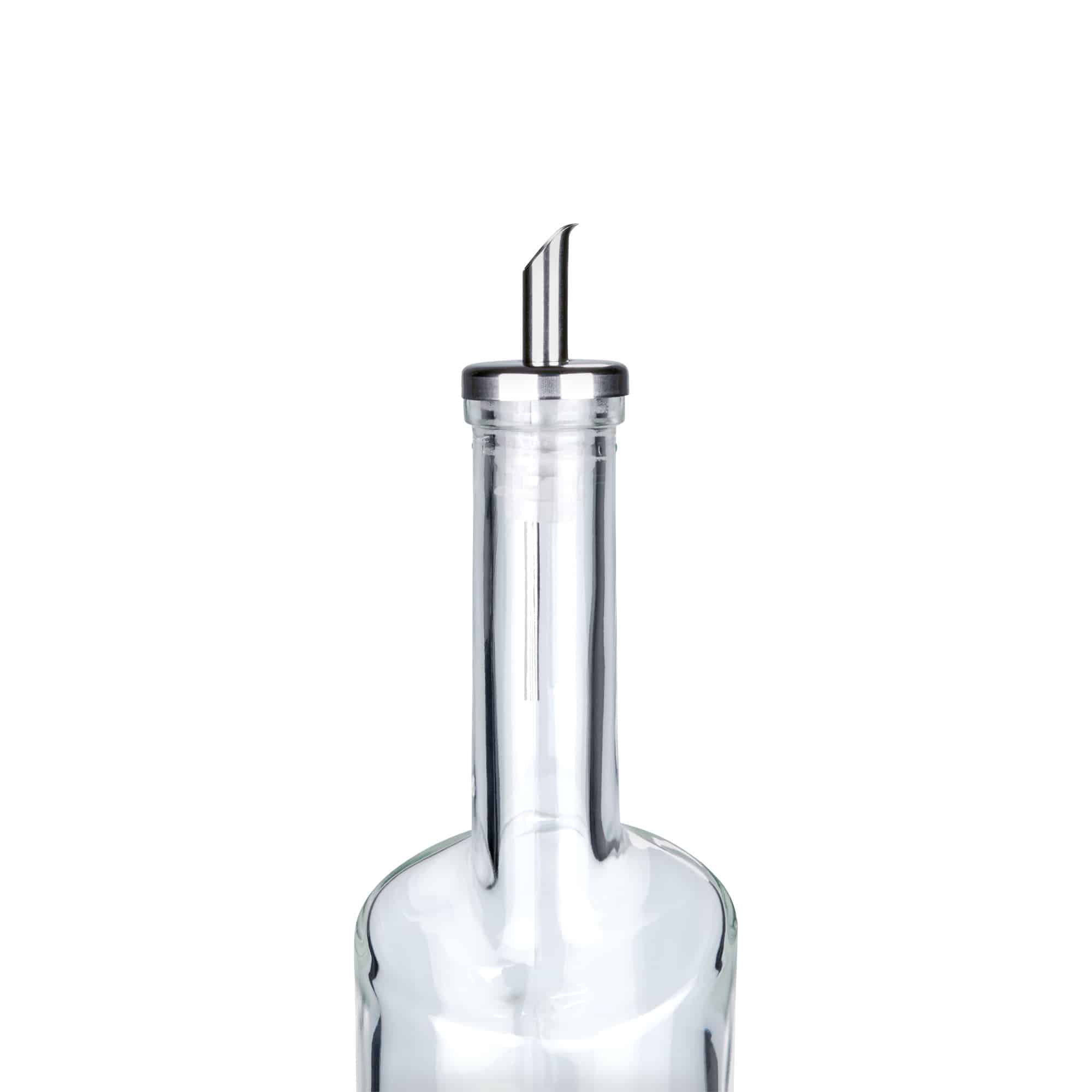 Beccuccio Inox olio, acciaio inox, argento