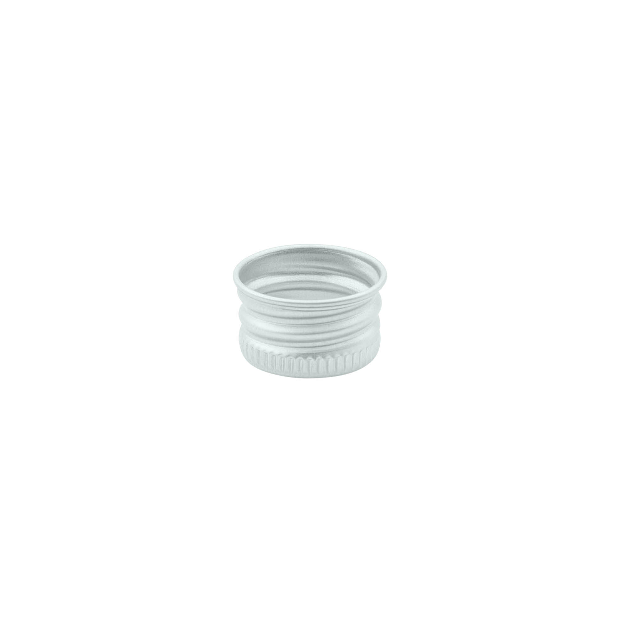 Chiusura a vite, metallo, argento, per bocca: 18/410 Chiusura a vite, metallo, argento, per bocca: 18/410