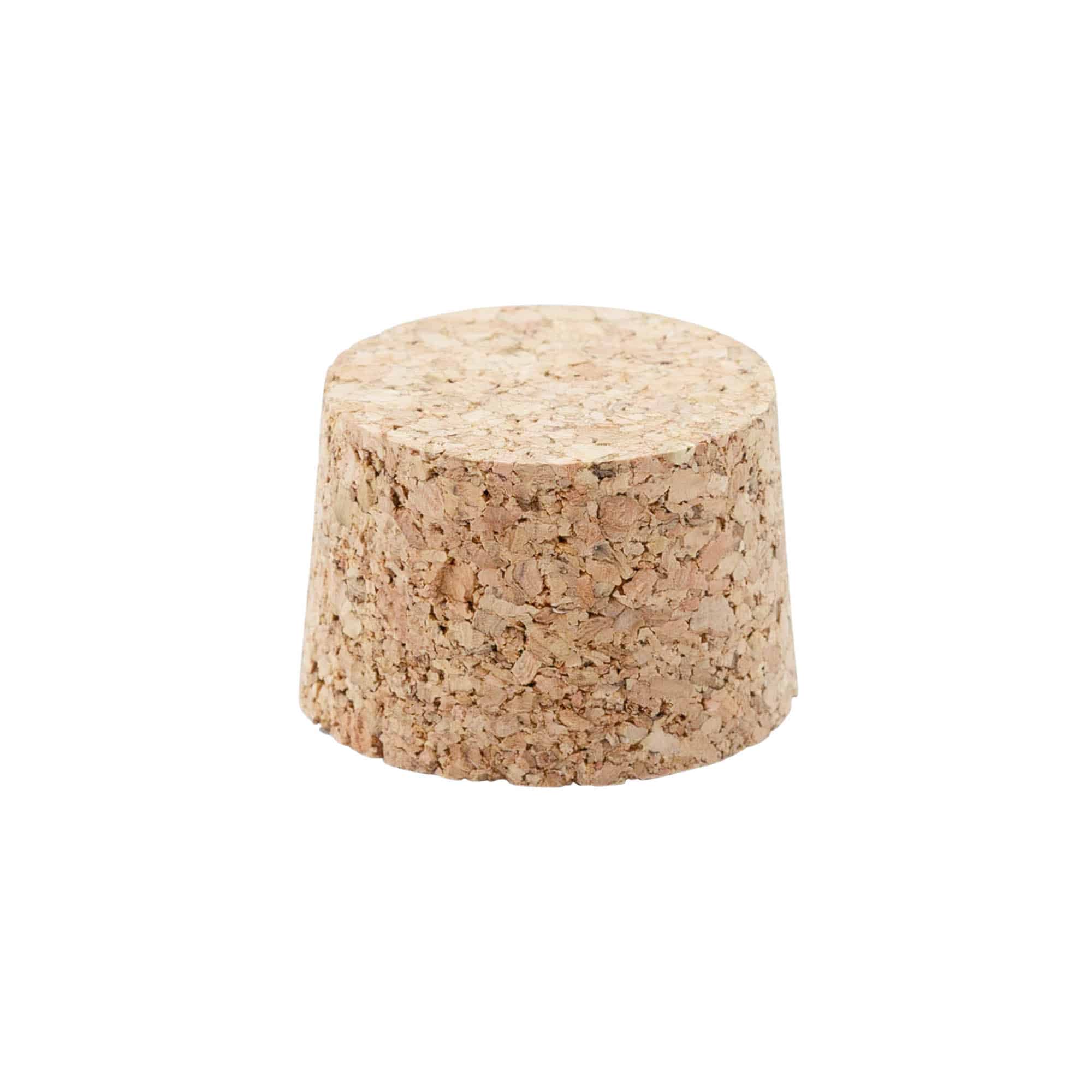 Tappi di sughero 38-42 x 27, sughero pressato, beige, per imboccatura: fascetta