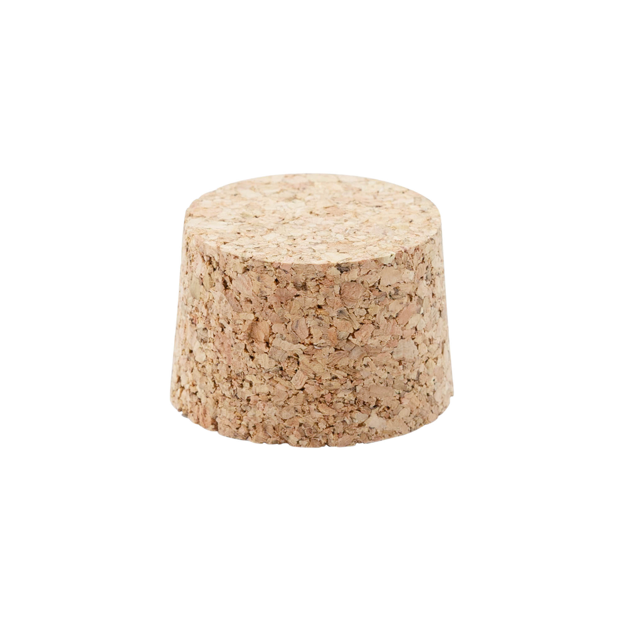 Tappo a punta 38-42 x 27, sughero pressato, beige, per bocca: sughero