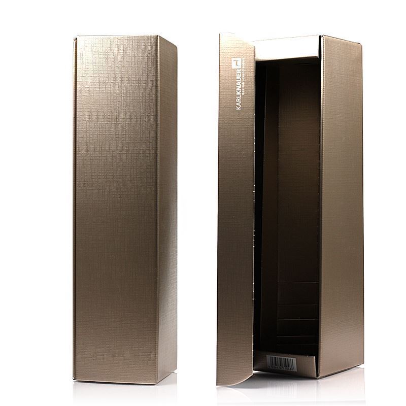 Scatola regalo 'Metallic', rettangolare, cartone, champagne Scatola regalo 'Metallic', rettangolare, cartone, champagne