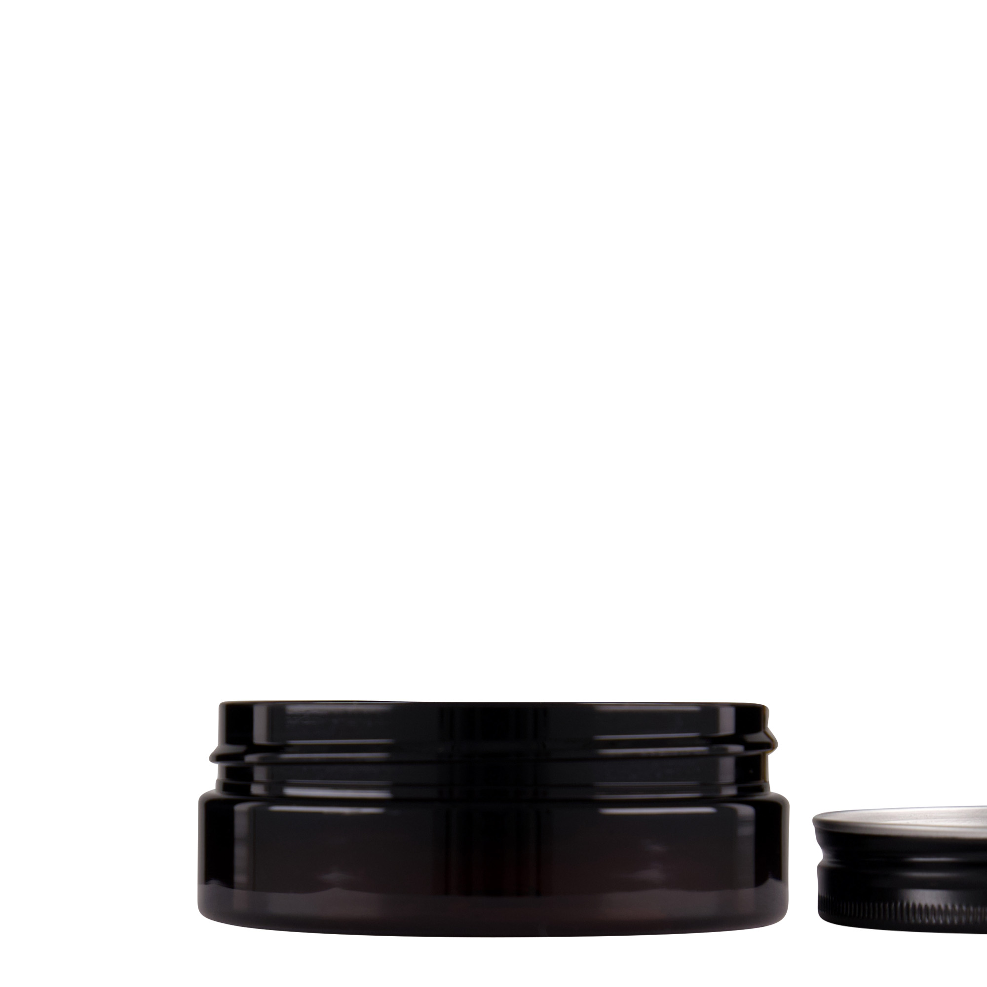 50 ml barattolo in PET 'Isabella', marrone, bocca: 70/400 50 ml barattolo in PET 'Isabella', marrone, bocca: 70/400