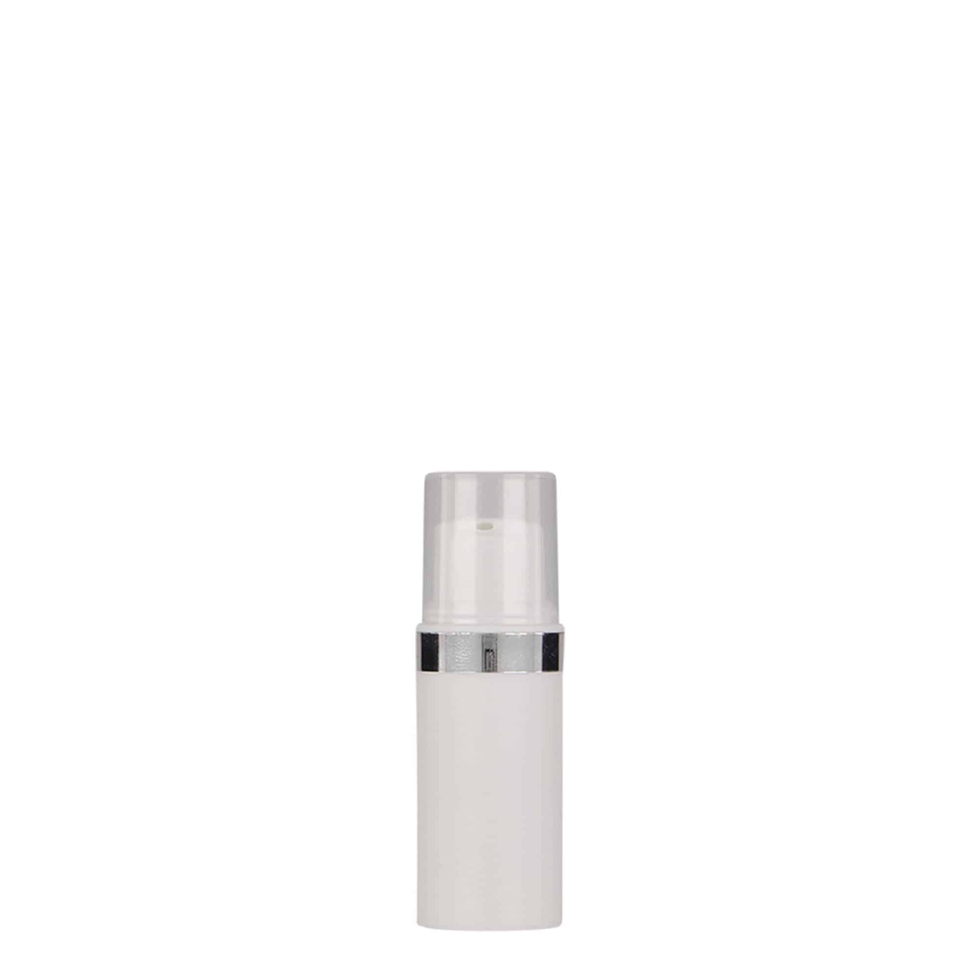 Dispenser airless da 5 ml 'Nano', plastica PP, bianco