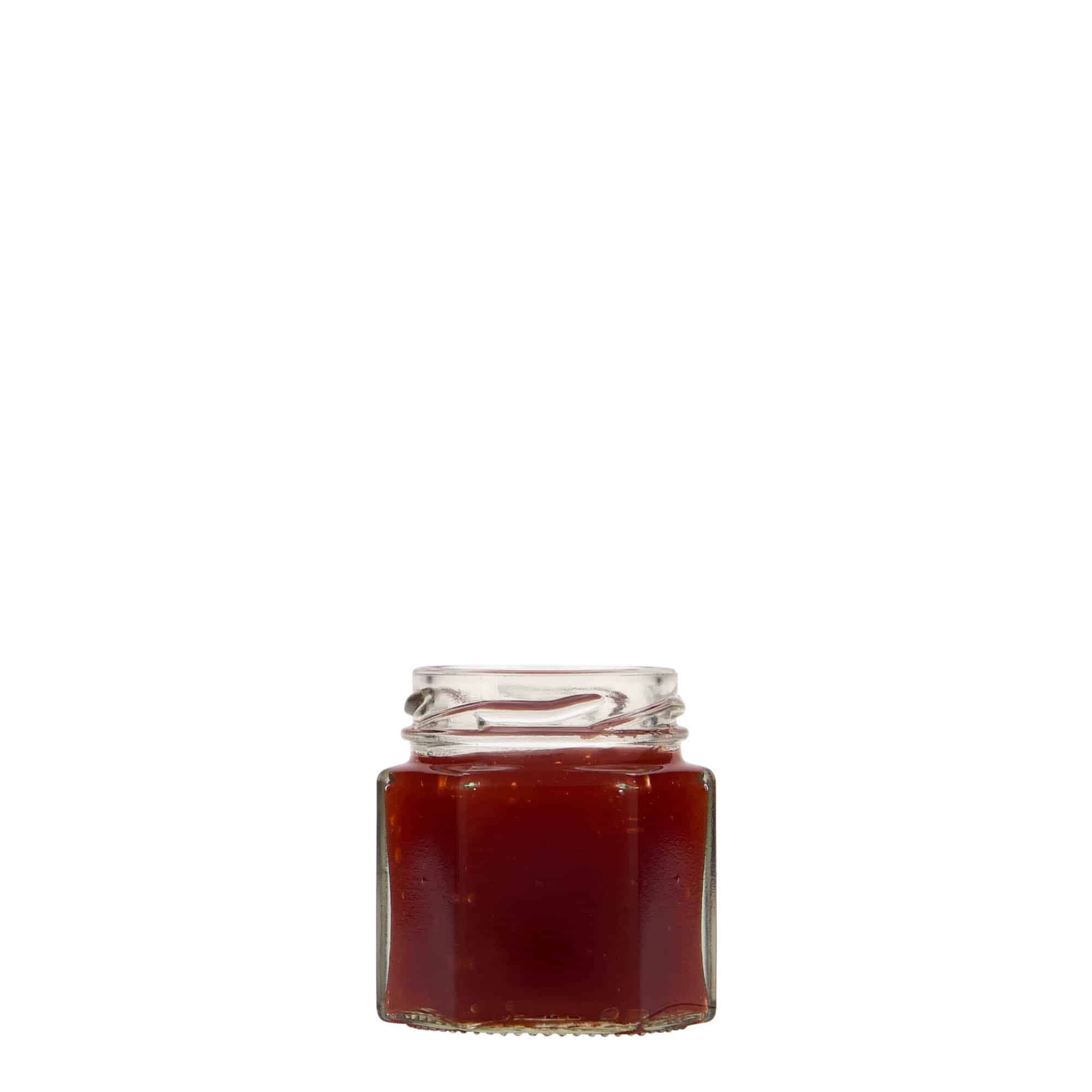 47 ml barattolo esagonale, bocca: Twist-Off (TO 43)