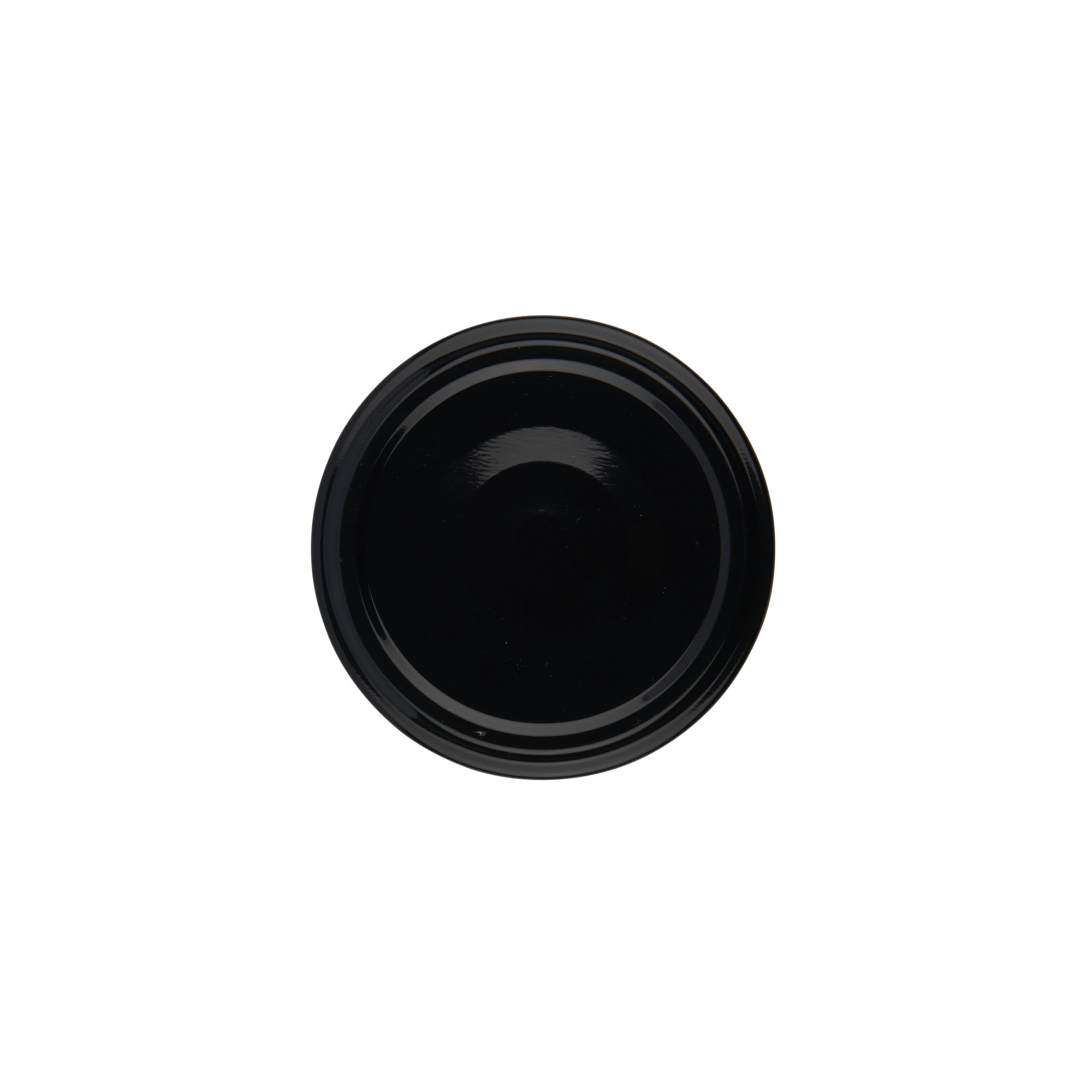 Tappo Twist-Off, banda stagnata, nero, per imboccatura: TO 63