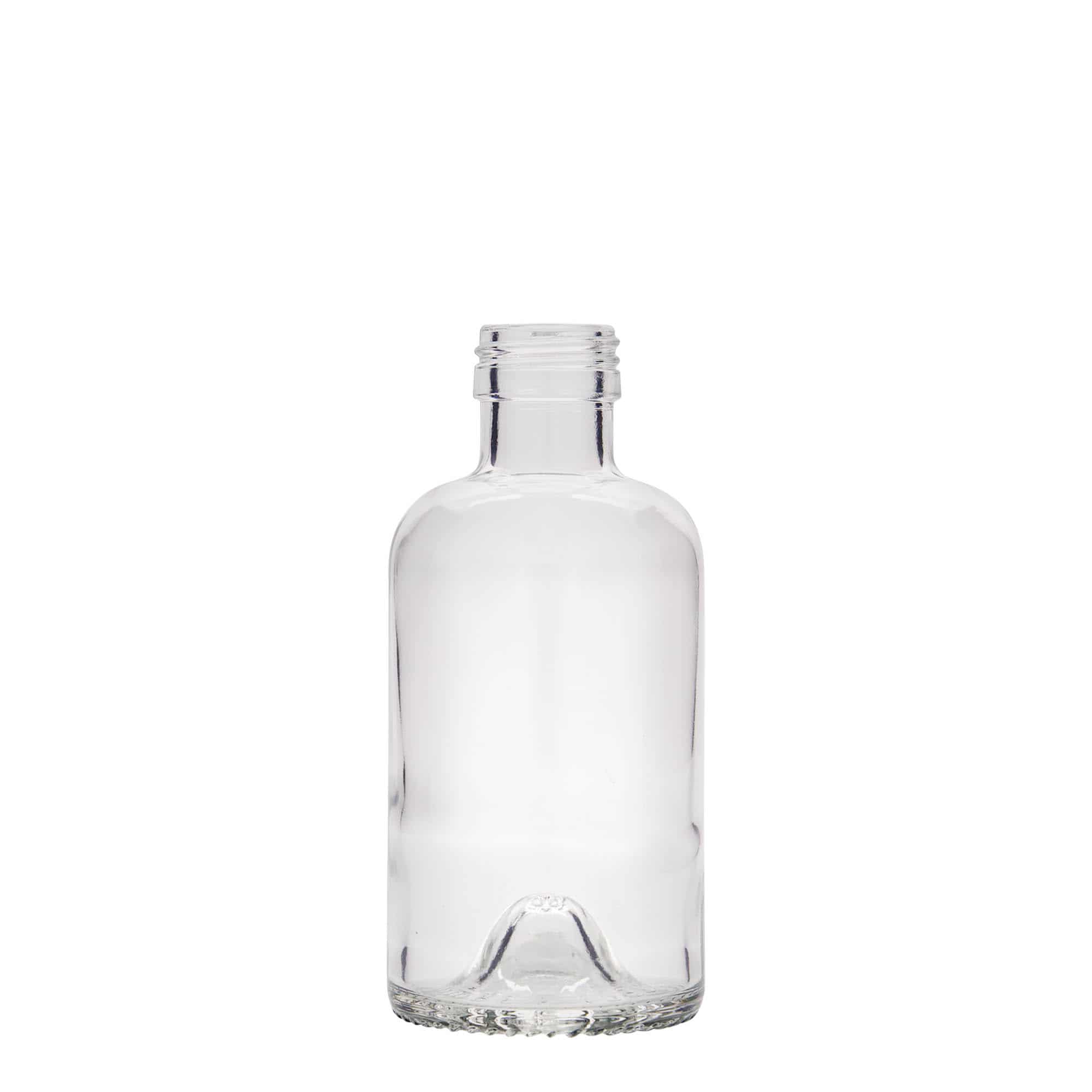 250 ml Bottiglia da farmacia, vetro, imboccatura: PP 31,5
