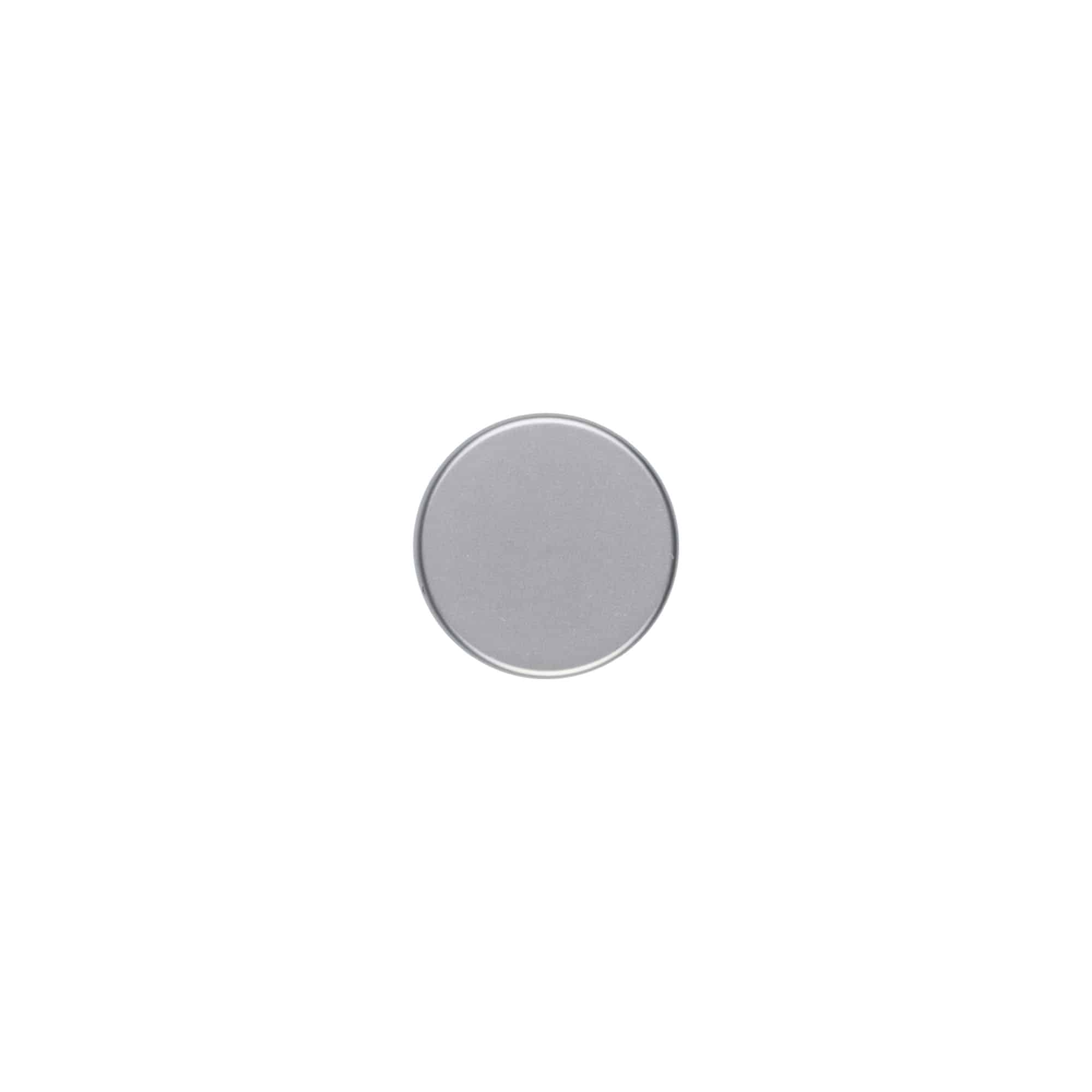 Tappo a vite, plastica ABS, argento opaco, per bocca: GPI 33/400