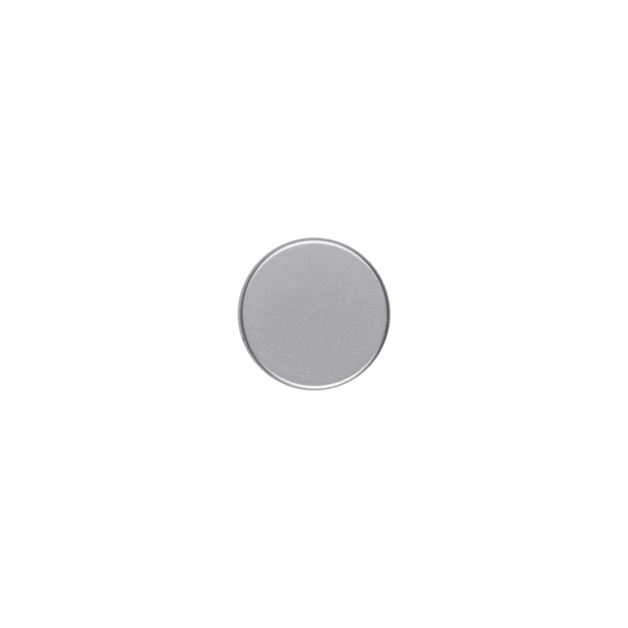 Chiusura a vite, plastica ABS, argento opaco, per bocca: GPI 33/400