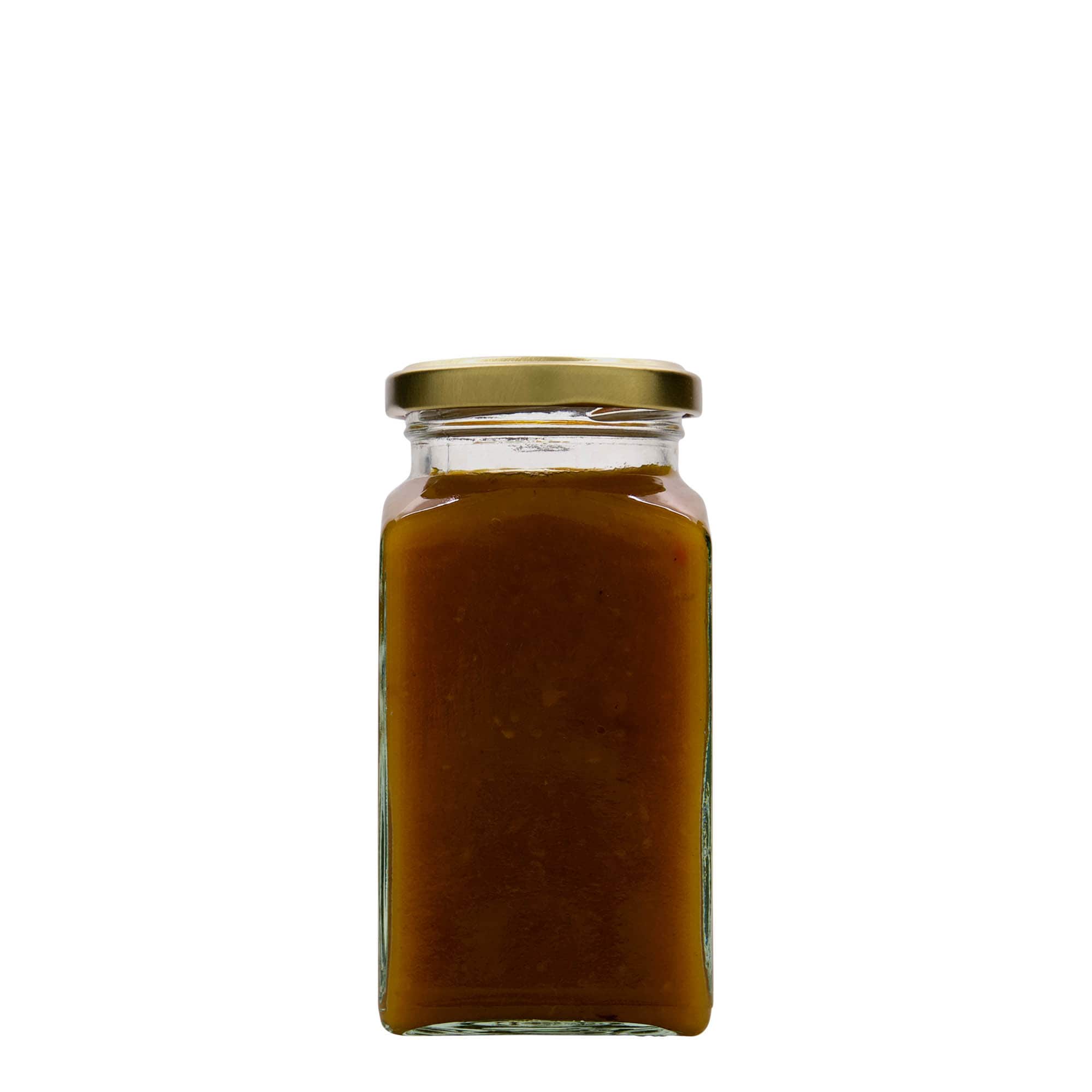 312 ml vaso quadrato, bocca: Twist-Off (TO 58)