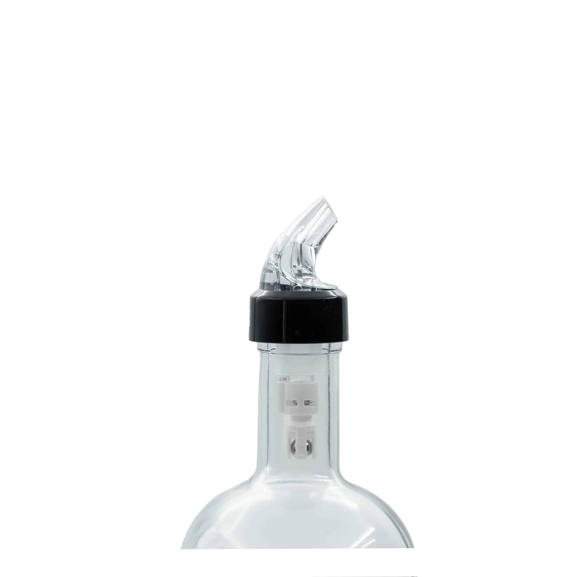 Dosatore 'Auto Pour' 4 cl, plastica PE, trasparente