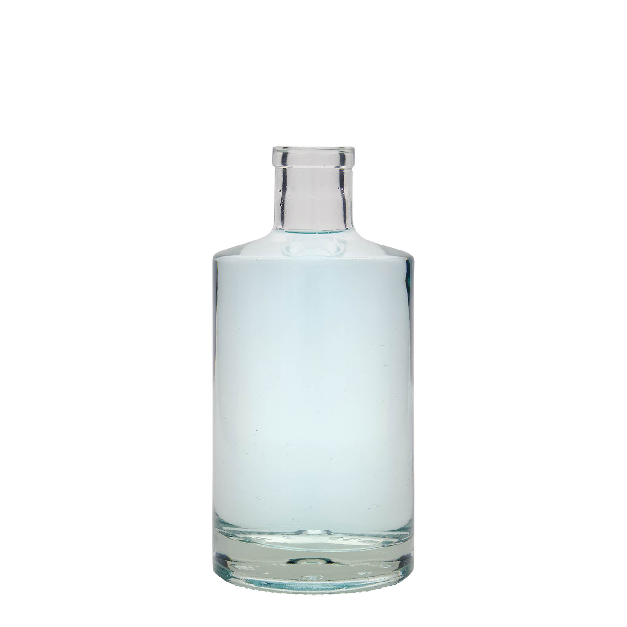 Bottiglia di vetro da 500 ml 'Caroline', bocca: tappo di sughero Bottiglia di vetro da 500 ml 'Caroline', bocca: tappo di sughero