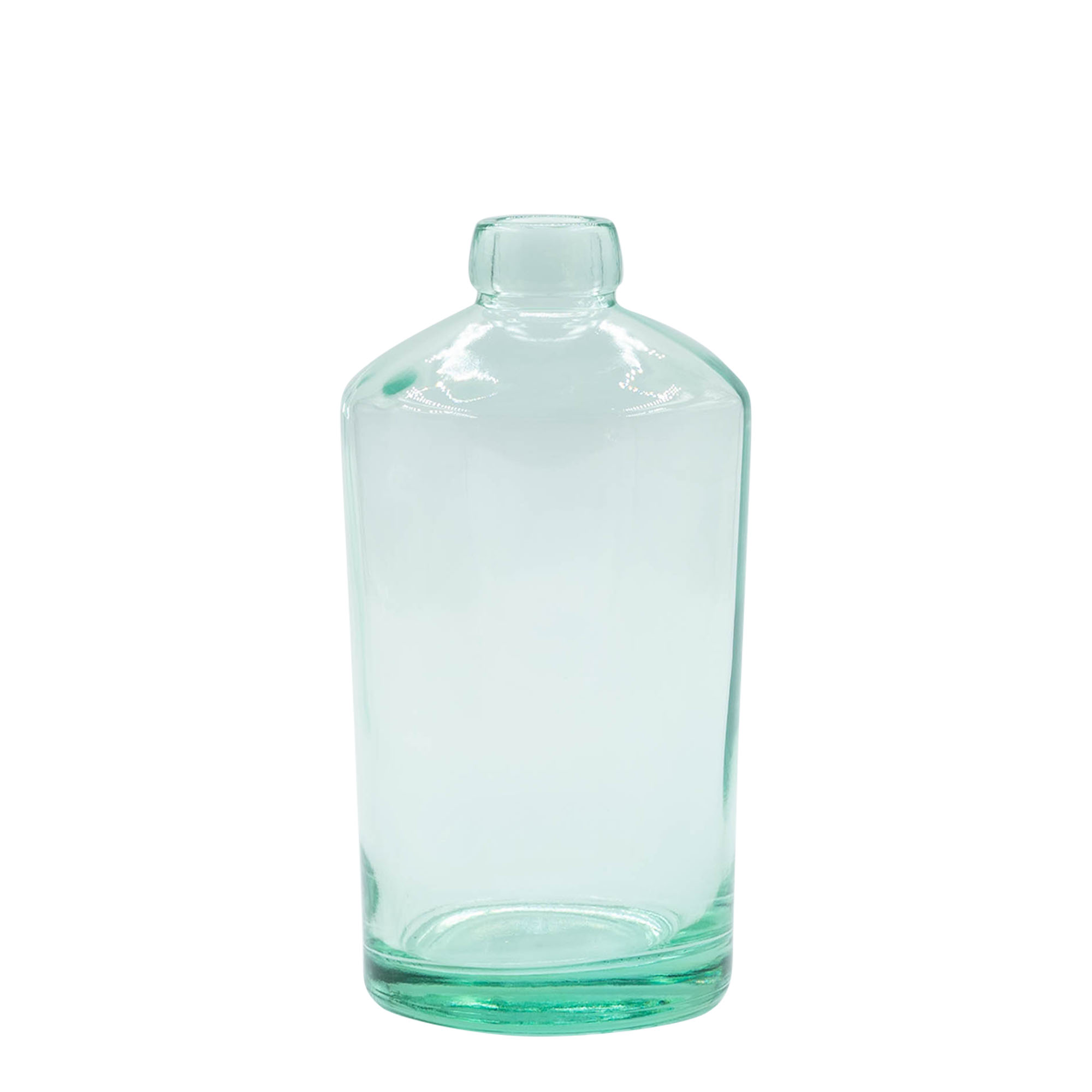 Bottiglia di vetro da 700 ml 'Barrel', bocca: sughero