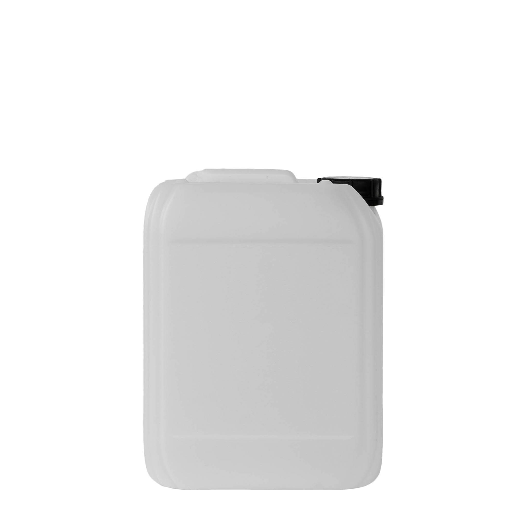 10 l tanica, rettangolare, plastica HDPE, naturale, bocca: ND 55
