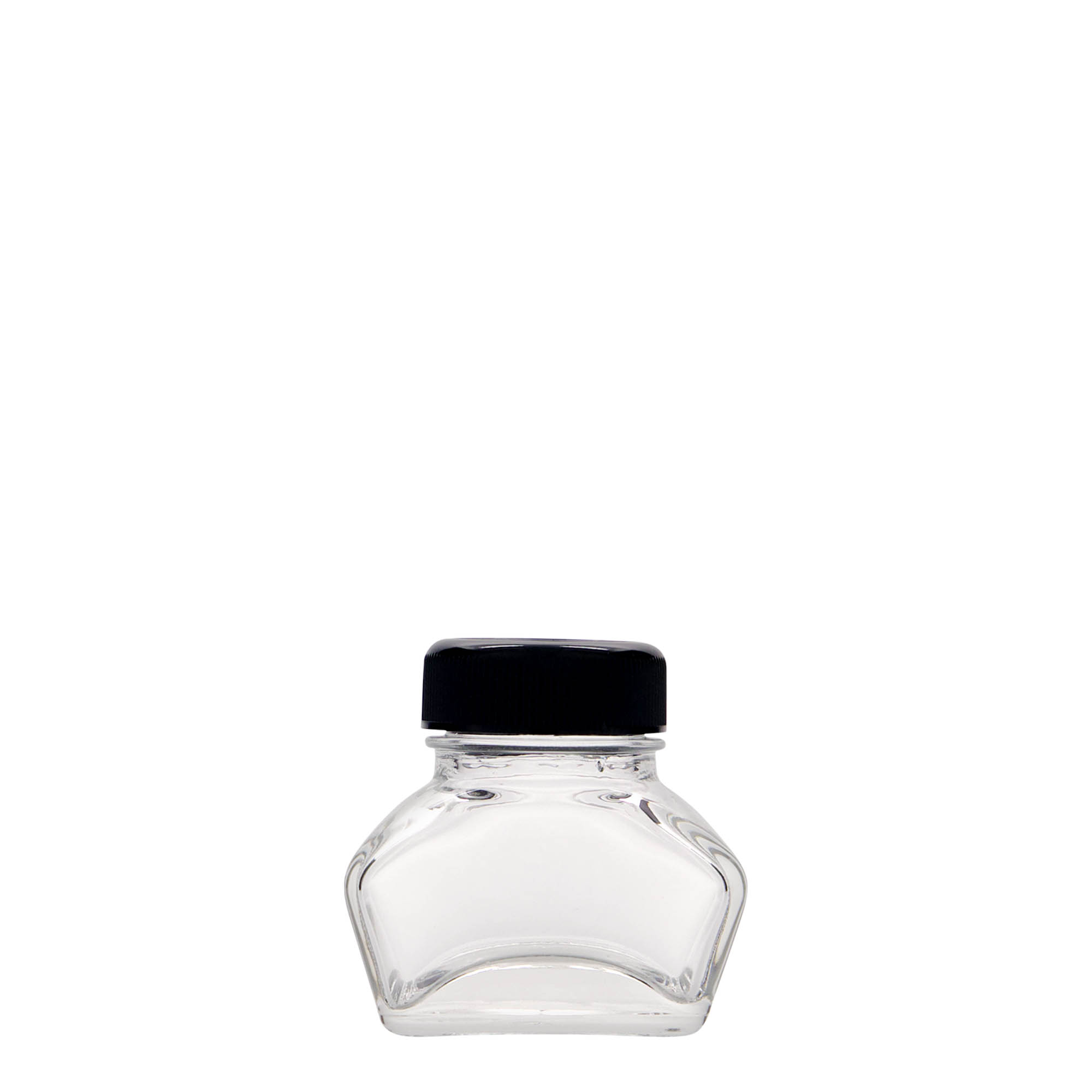 30 ml inchiostro, rettangolare, bocca: chiusura a vite 30 ml inchiostro, rettangolare, bocca: chiusura a vite