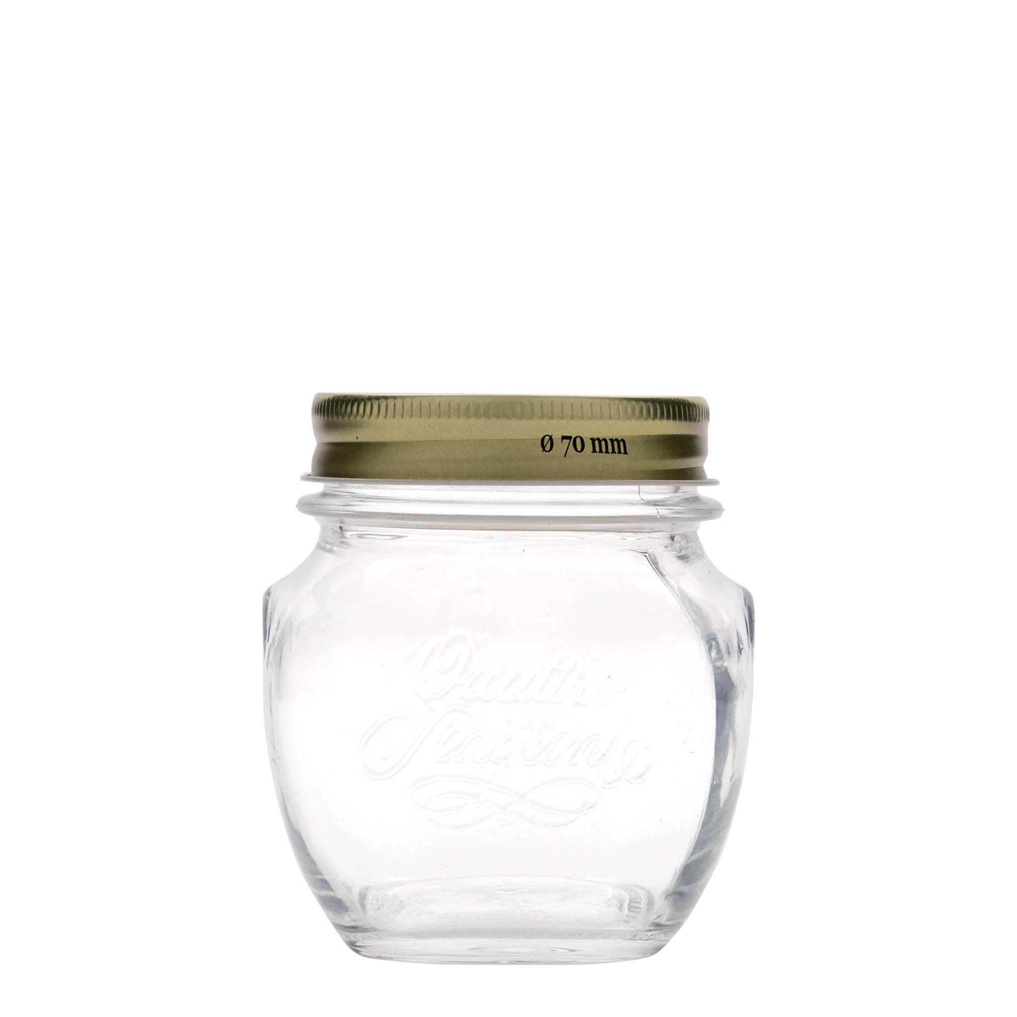 Barattolo decorativo da 300 ml 'Quattro Stagioni', bocca: chiusura a vite Barattolo decorativo da 300 ml 'Quattro Stagioni', bocca: chiusura a vite