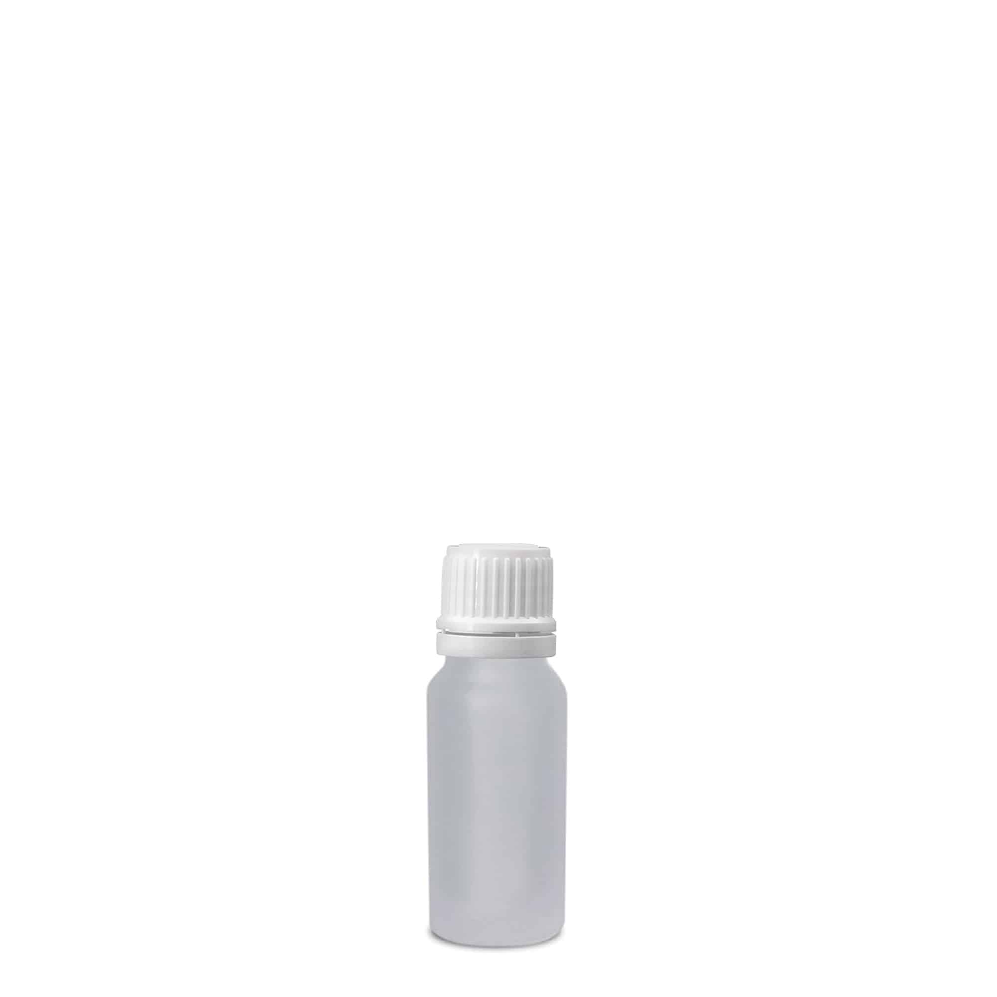 10 ml flacone medico, vetro, ghiacciato, bocca: DIN 18
