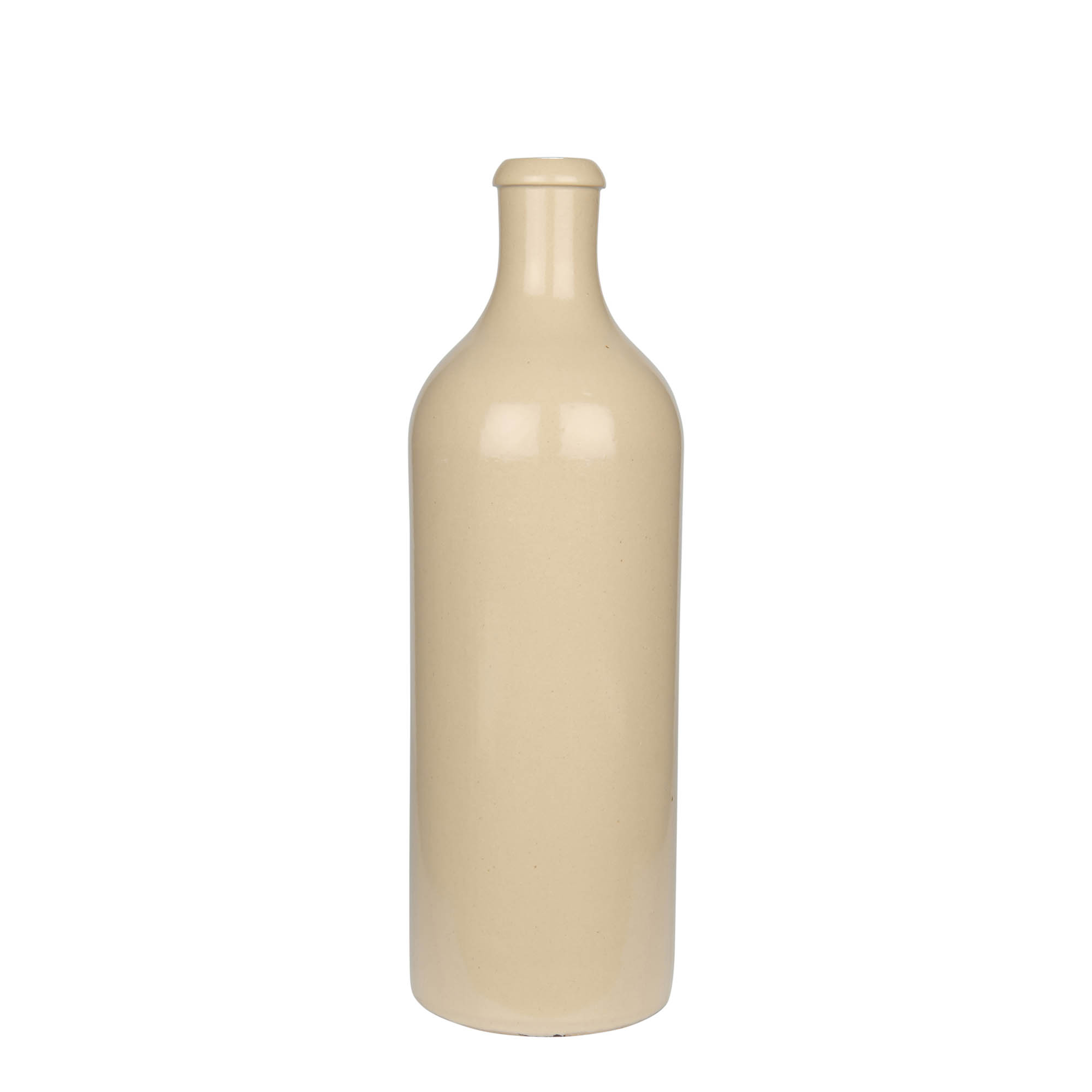 Boccale da 750 ml, gres, beige, bocca: sughero