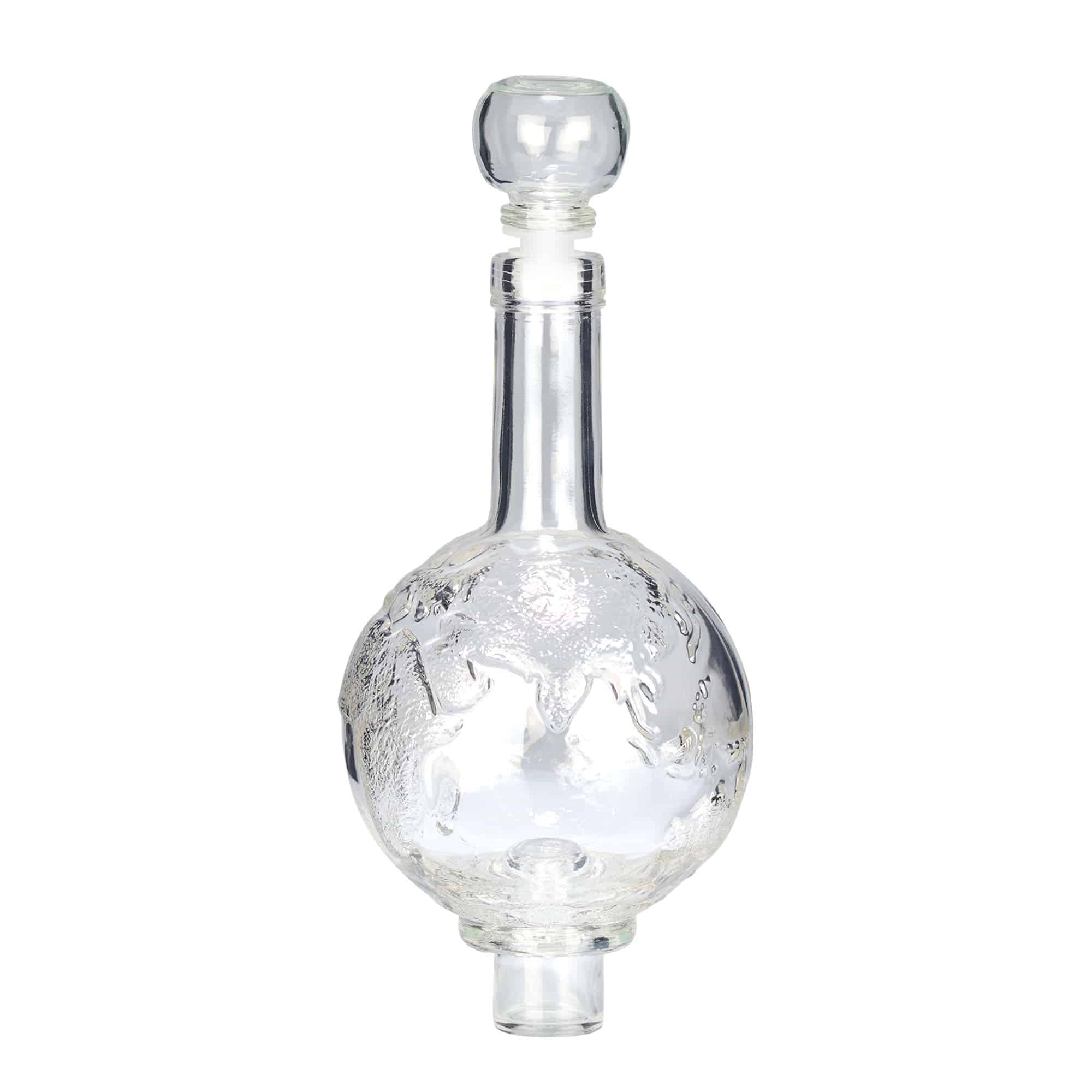 Bottiglia di vetro da 500 ml 'Globus', bocca: sughero