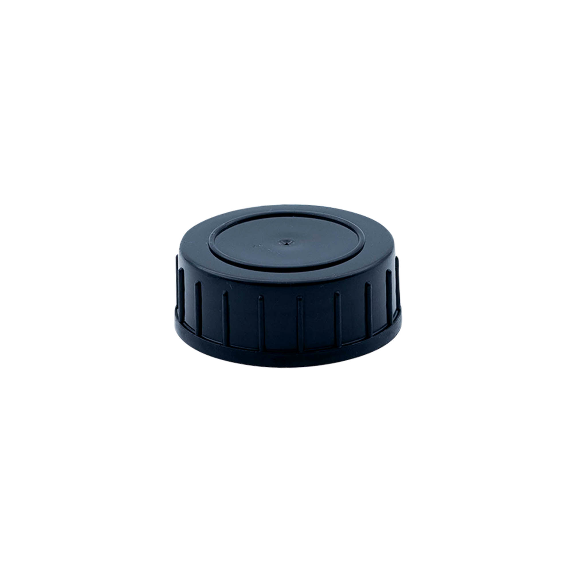 Tappo a vite, plastica PP, nero, per bocca: DIN 32 Tappo a vite, plastica PP, nero, per bocca: DIN 32