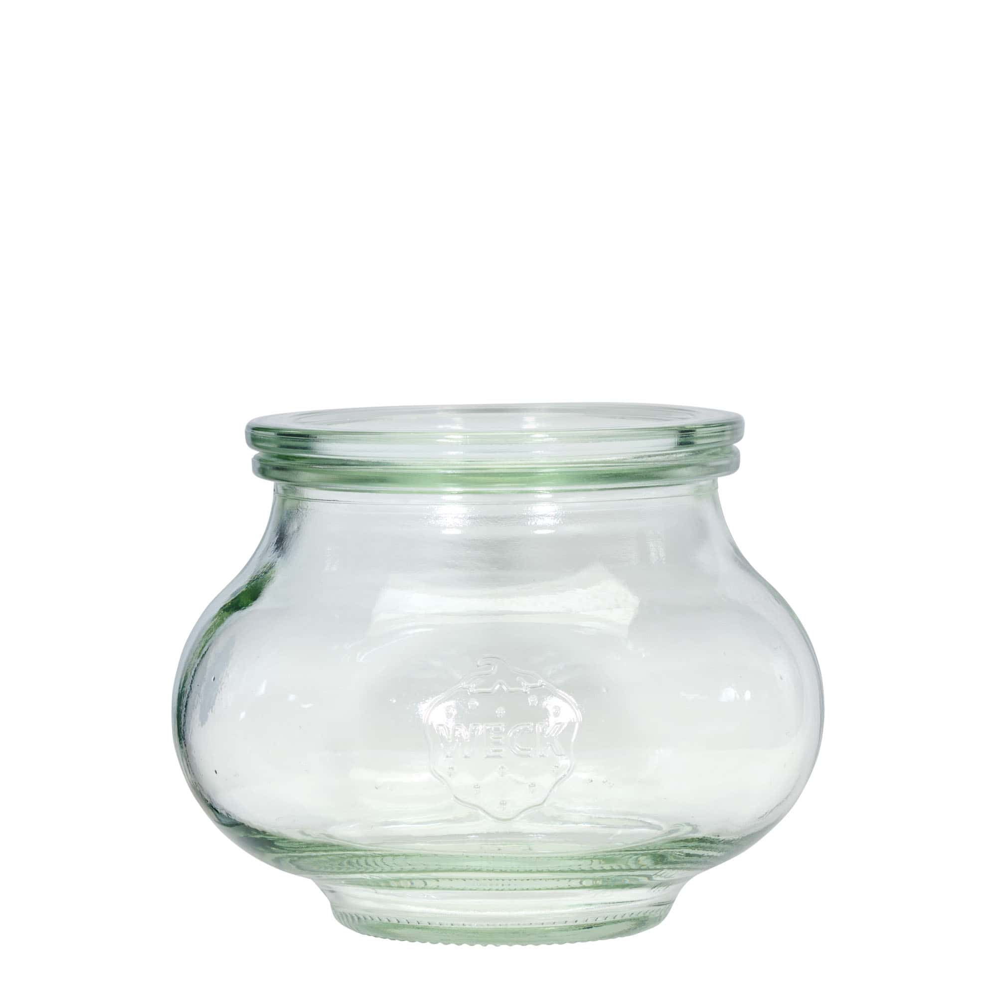 560 ml Vasetto WECK Deko, vetro, imboccatura: bordo rotondo