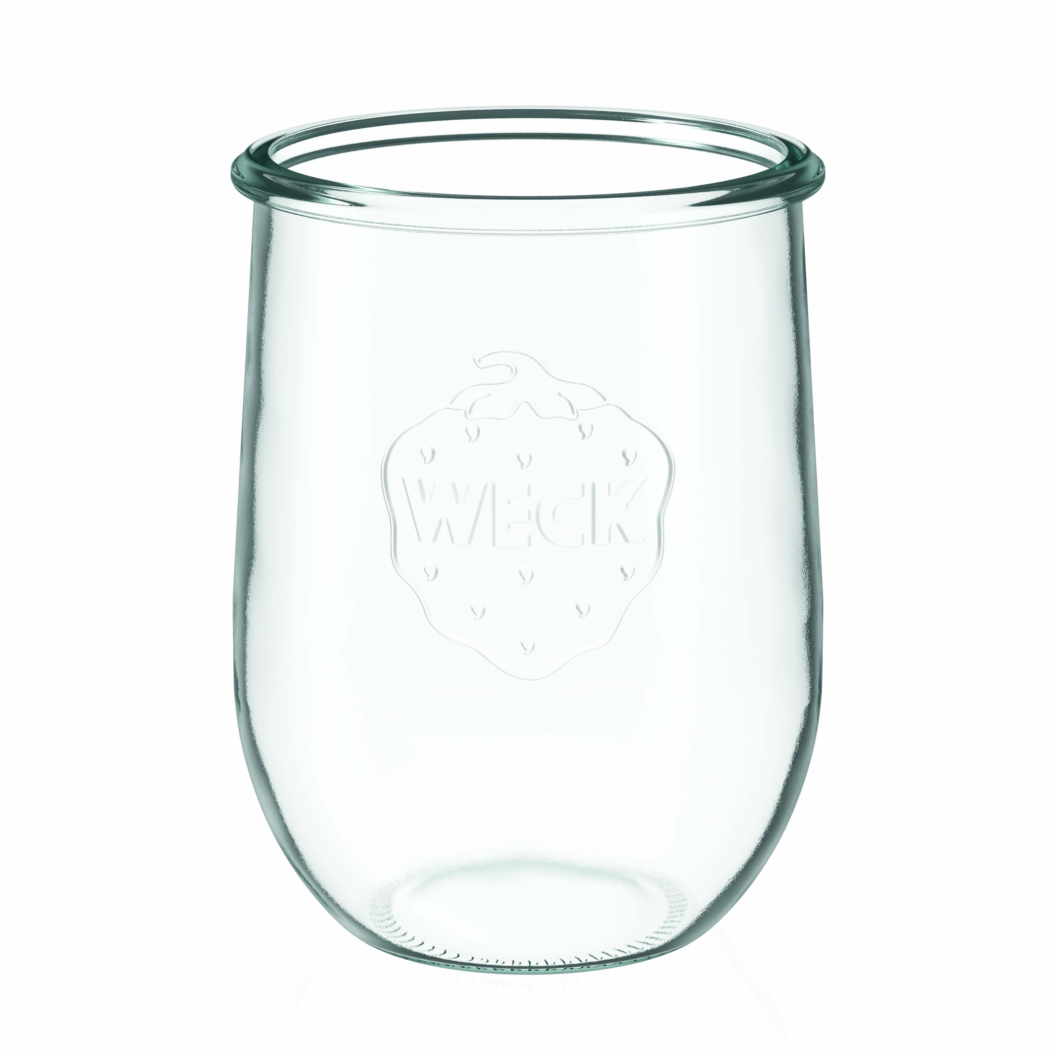 1.050 ml Vaso WECK a tulipano, bocca: bordo tondo