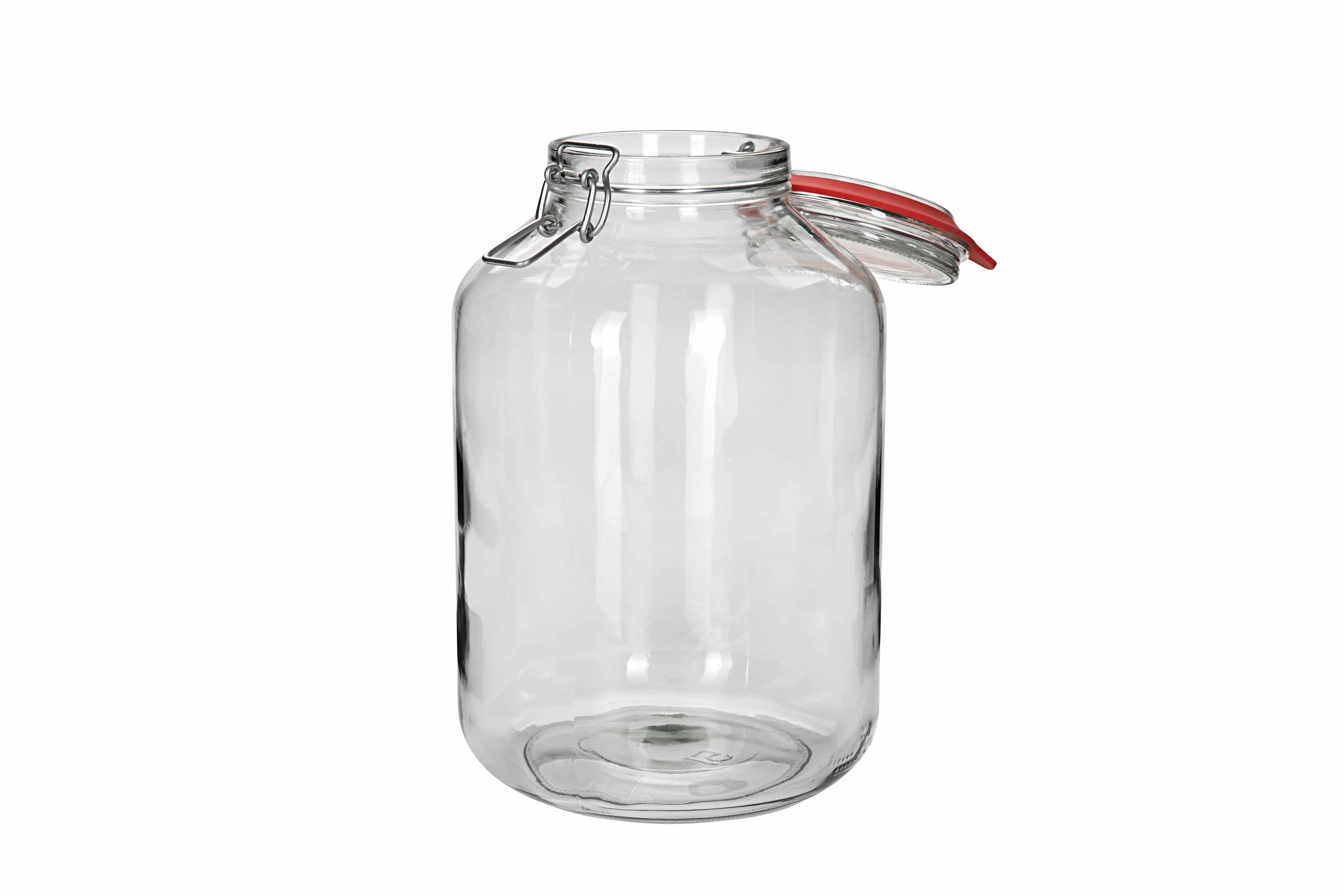 4.880 ml Barattolo ermetico, vetro, imboccatura: chiusura meccanica