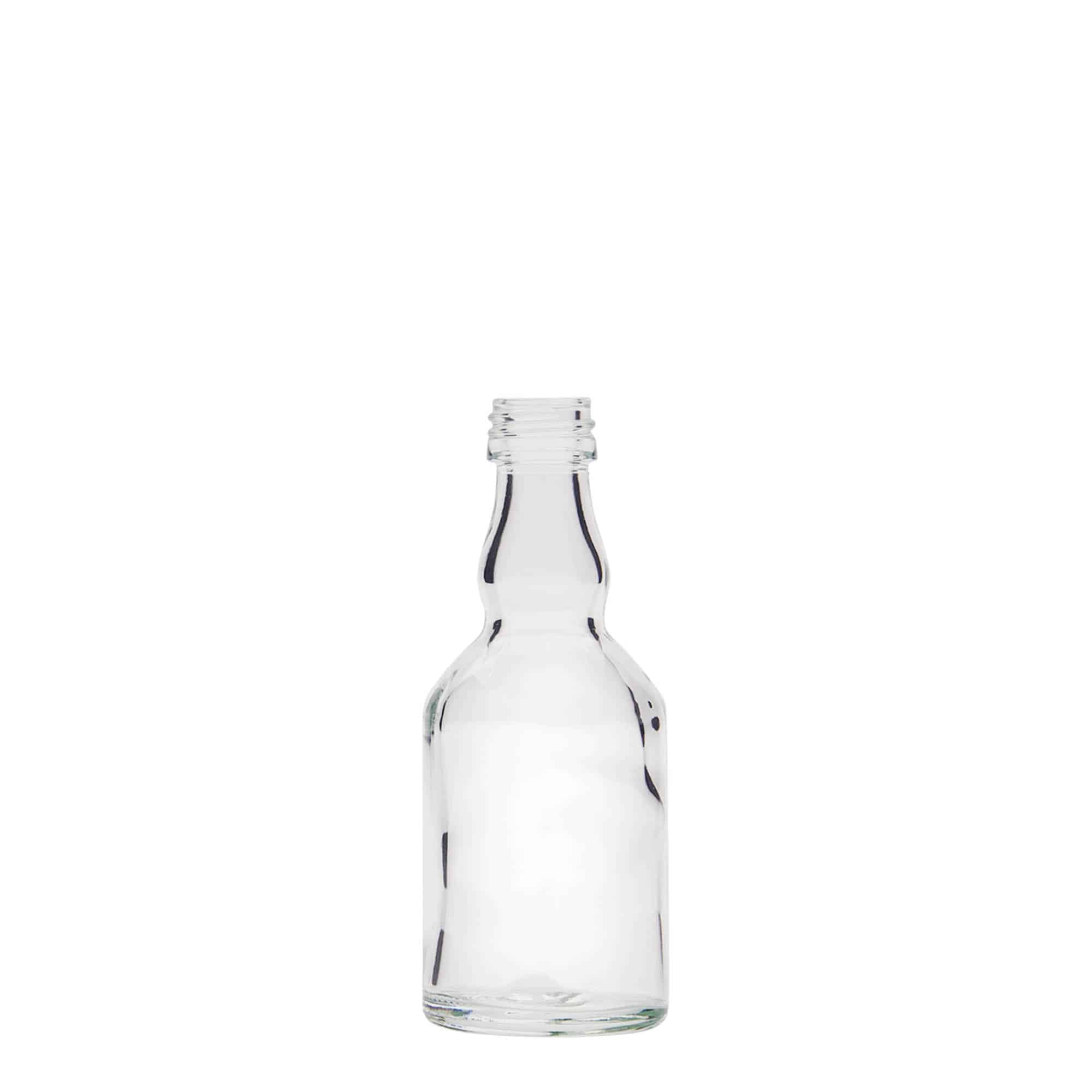 50 ml Bottiglia di vetro 'Georgio', imboccatura: PP 18 50 ml Bottiglia di vetro 'Georgio', imboccatura: PP 18