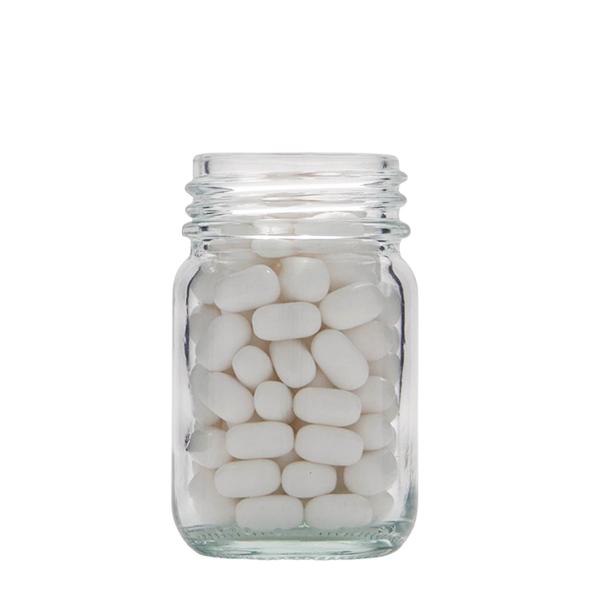 50 ml Vetro a collo largo, bocca: DIN 40