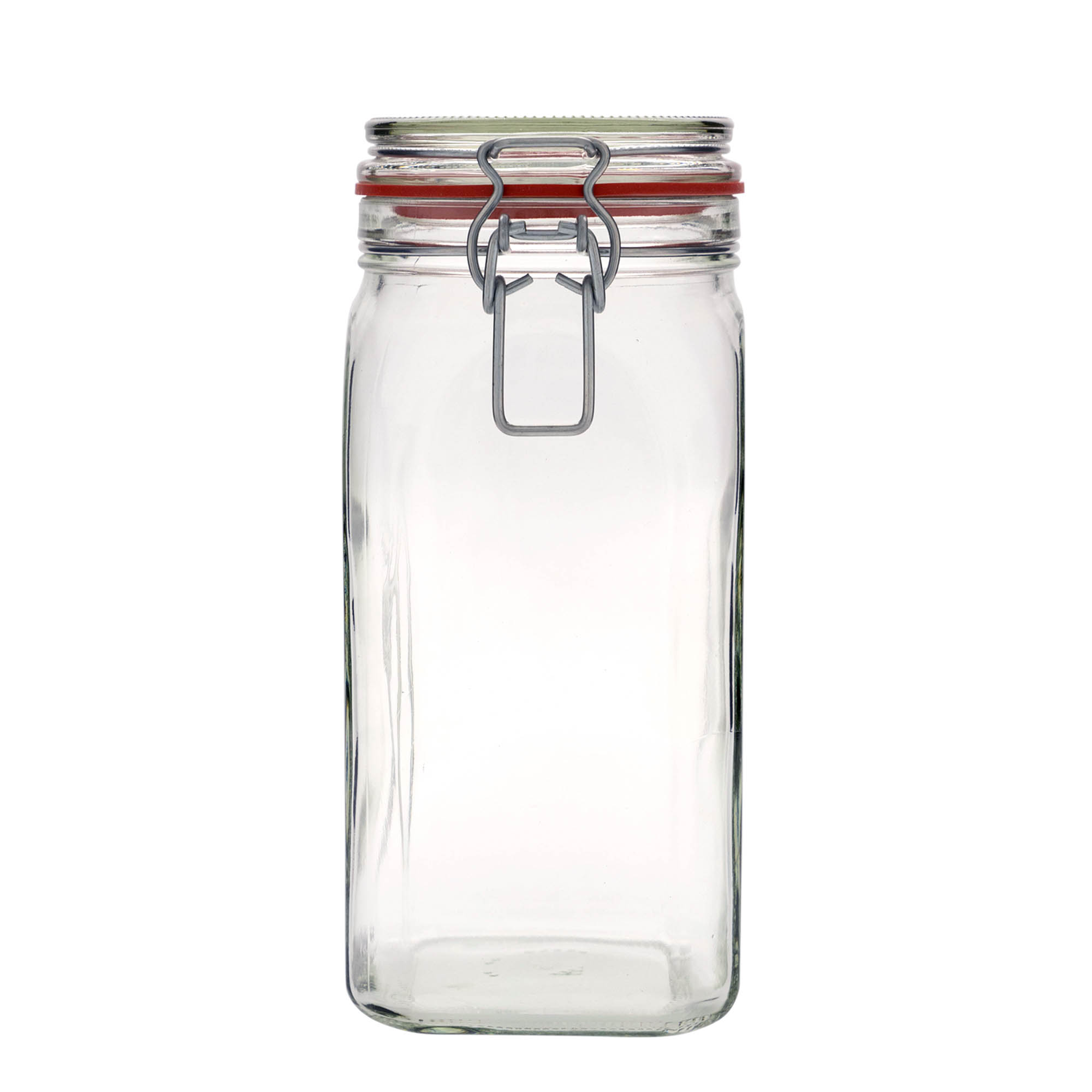 1.540 ml barattolo con chiusura a filo #, quadrato, bocca: chiusura a filo 1.540 ml barattolo con chiusura a filo #, quadrato, bocca: chiusura a filo