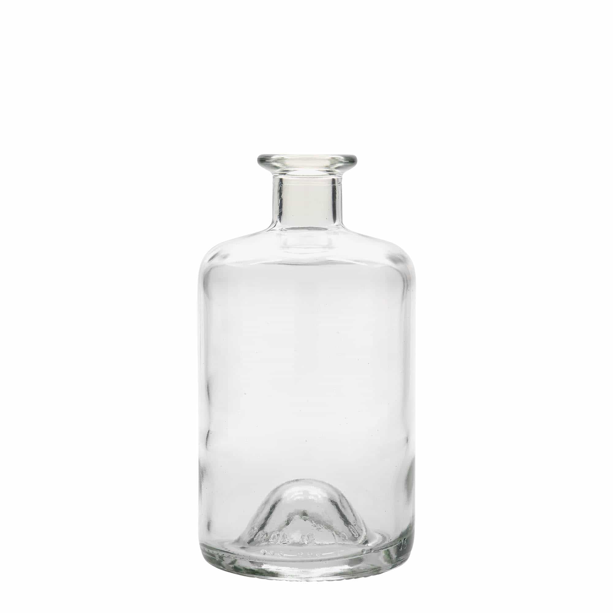 500 ml Bottiglia da farmacia, vetro, imboccatura: fascetta 500 ml Bottiglia da farmacia, vetro, imboccatura: fascetta