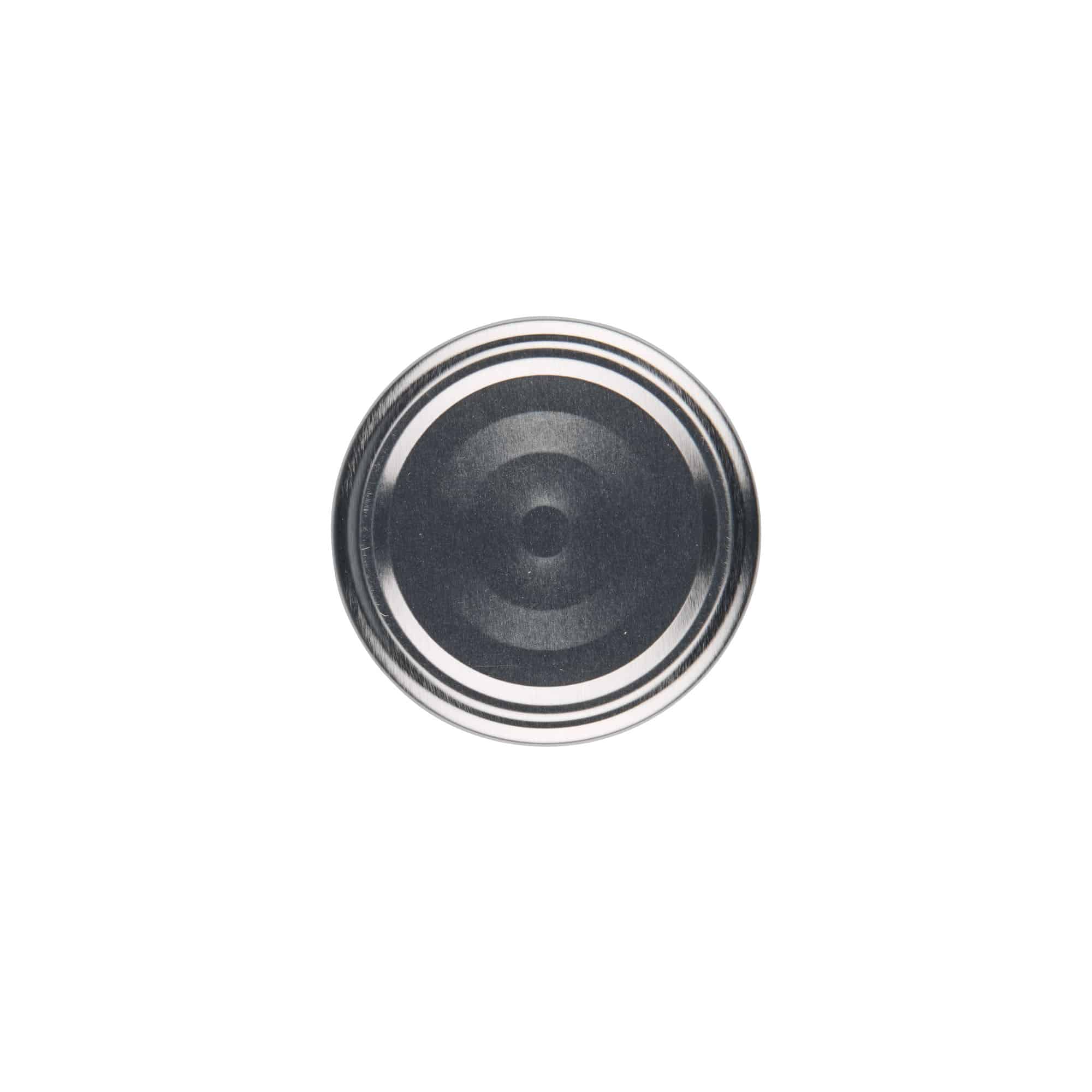 Tappo Twist-Off, banda stagnata, argento, per imboccatura: TO 58