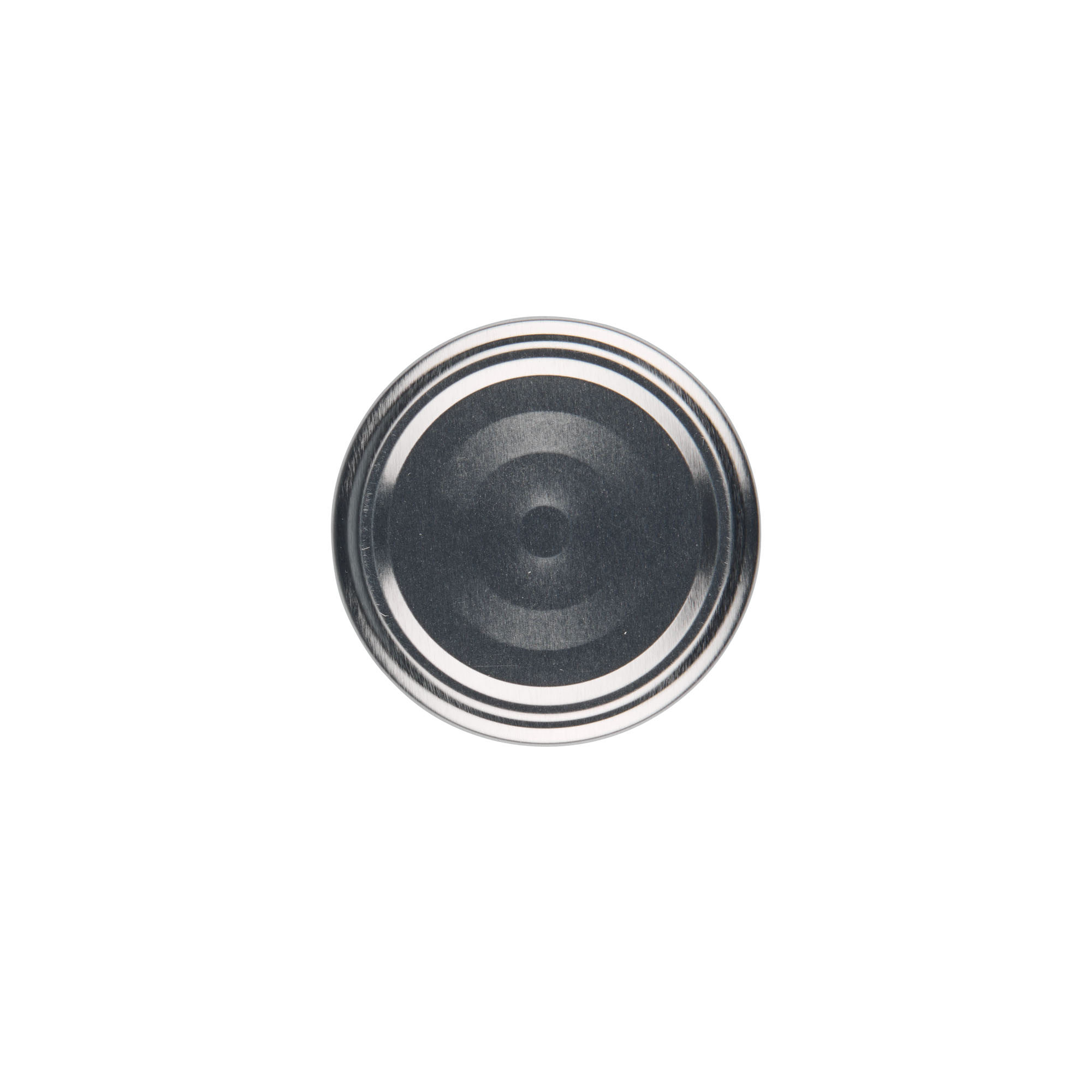Tappo Twist-Off, lamiera bianca, argento, per bocca: TO 58