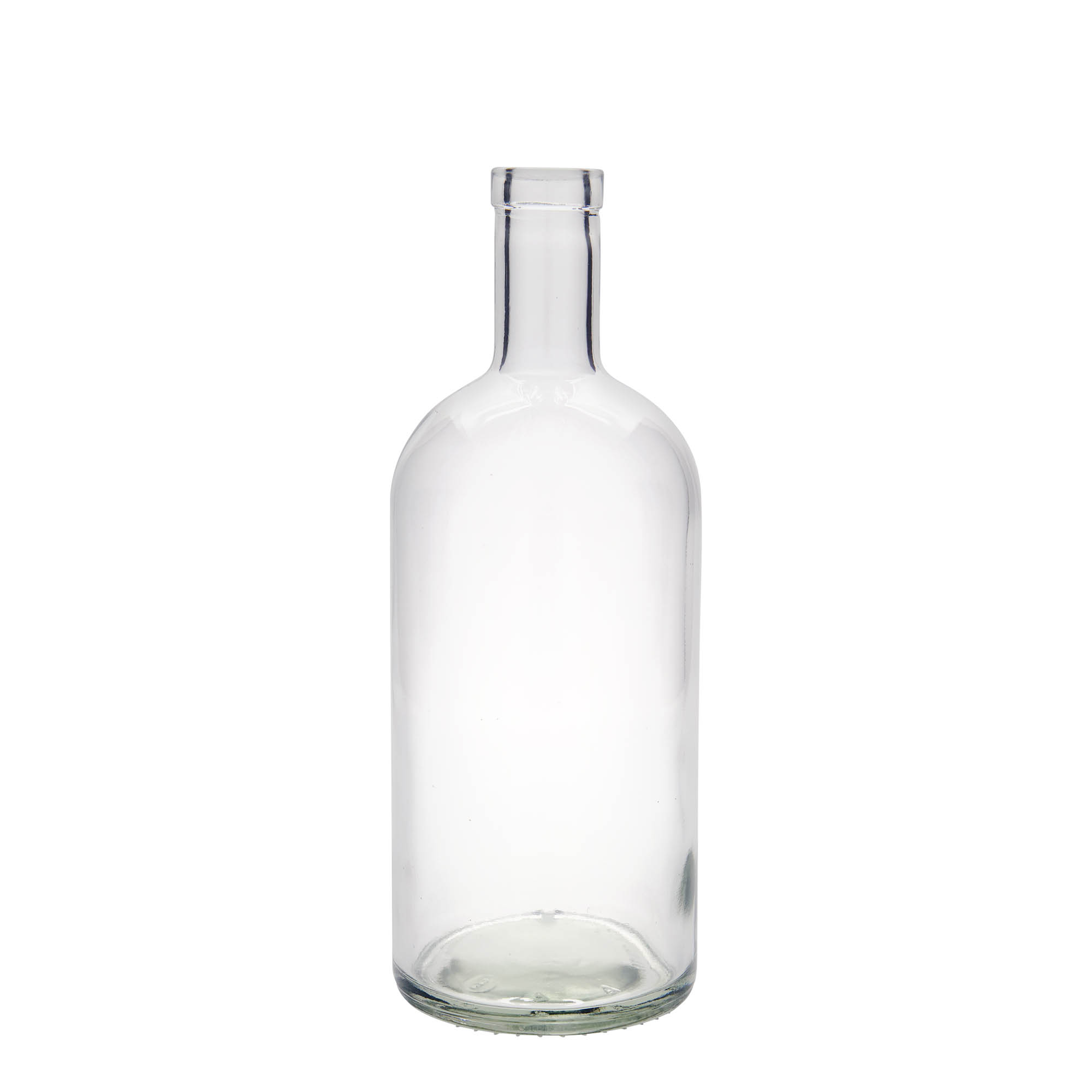Bottiglia di vetro da 1000 ml 'Gerardino', bocca: sughero Bottiglia di vetro da 1000 ml 'Gerardino', bocca: sughero