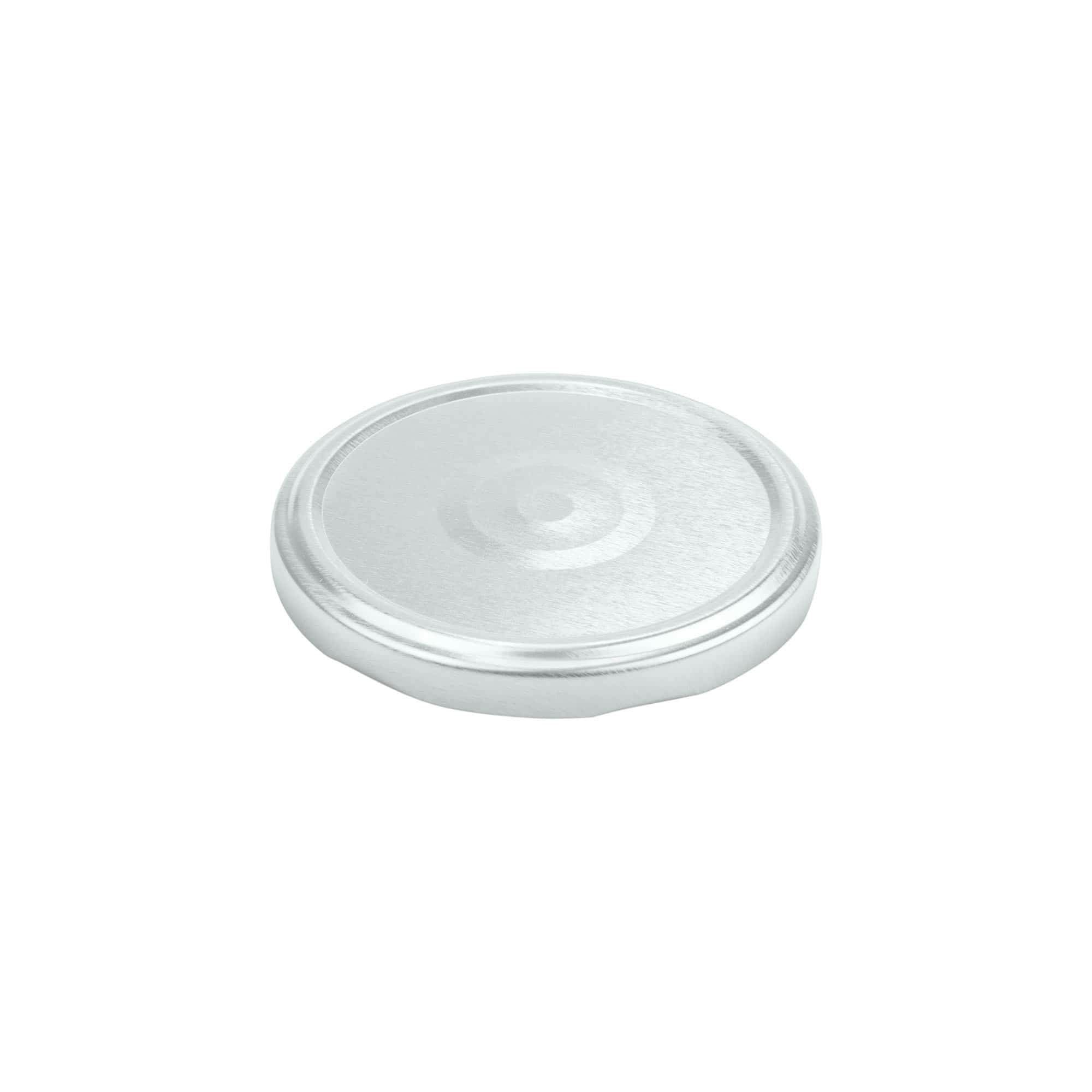 Tappi Twist-Off, lamina bianca, argento, per bocca: TO 82