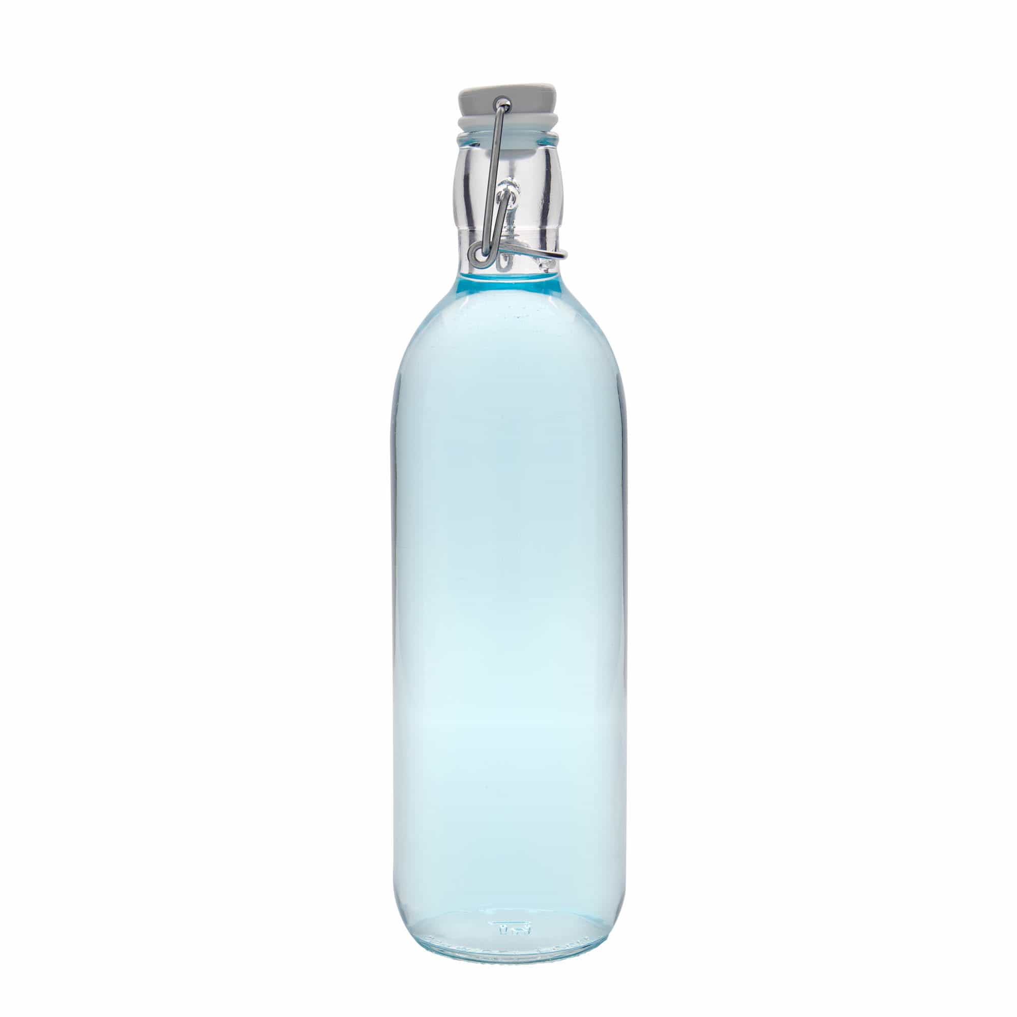 1.000 ml Bottiglia di vetro 'Emilia', imboccatura: tappo meccanico