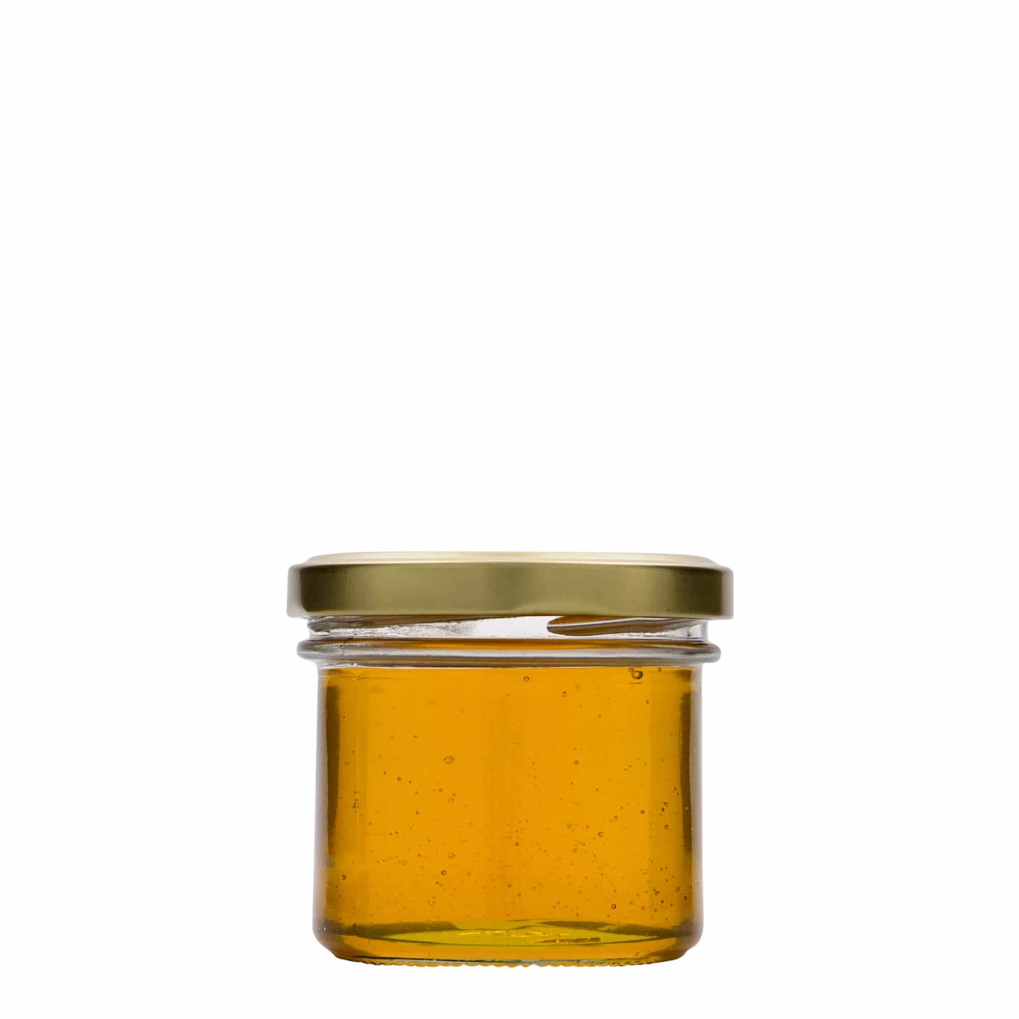 Barattolo cilindrico da 230 ml con coperchio BioSeal oro UN.., da 200ml a  299ml, Barattoli per conserve con coperchio, Barattoli per conserve ( barattoli twist-off), Prodotti in vetro