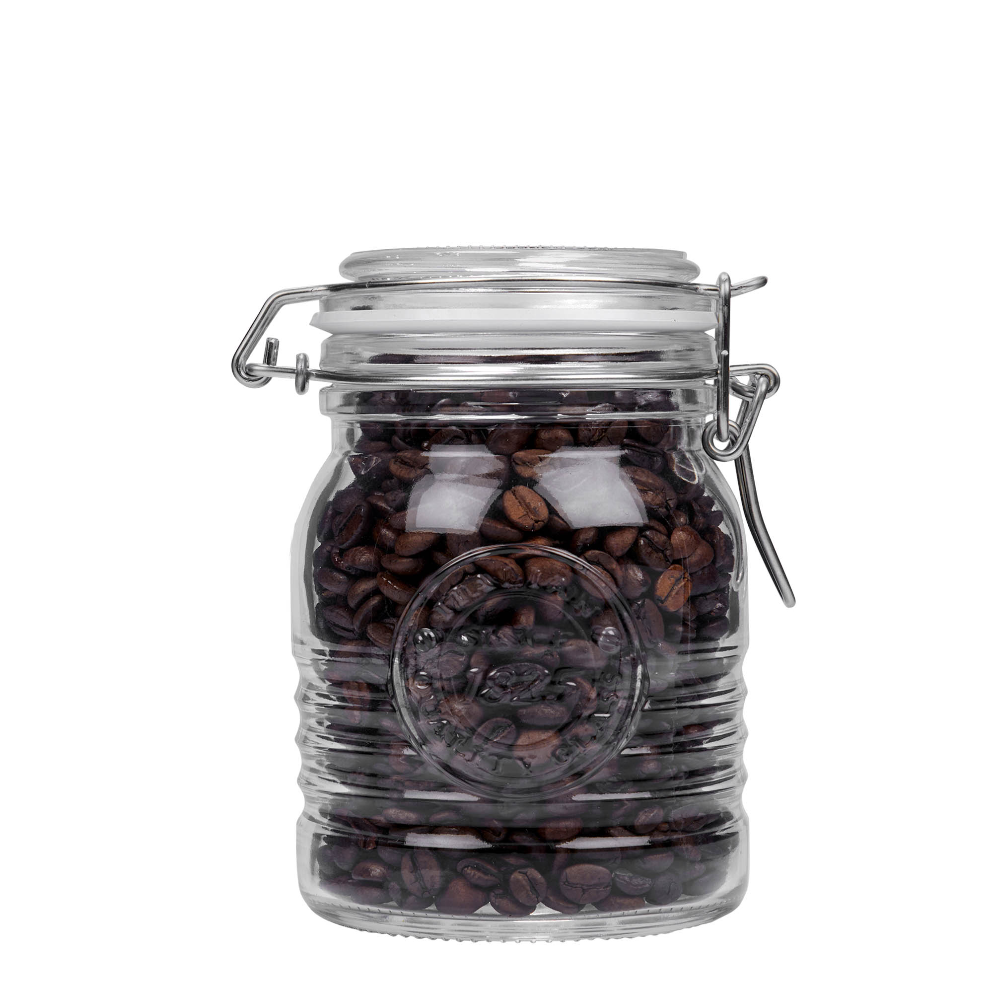 Barattolo con chiusura a filo da 500 ml 'Officina 1825', bocca: chiusura a filo Barattolo con chiusura a filo da 500 ml 'Officina 1825', bocca: chiusura a filo