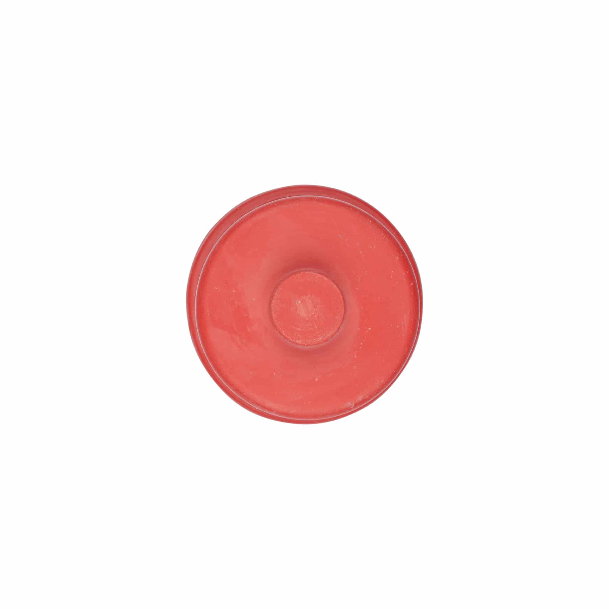 Cappellotto per mosto N. 4a, gomma, rosso