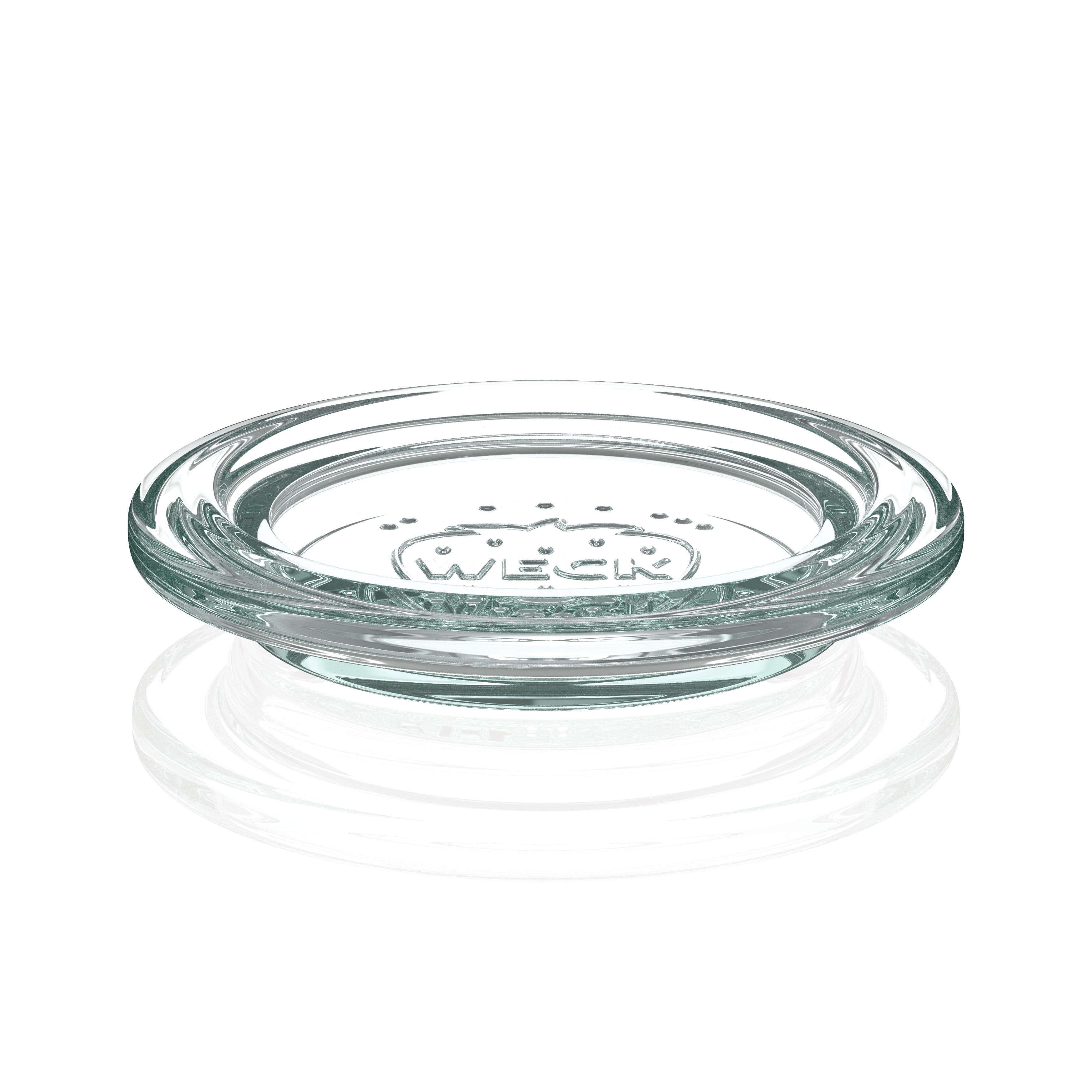 12x 50 ml vaso WECK a bocca larga con coperchio in vetro RR 60
