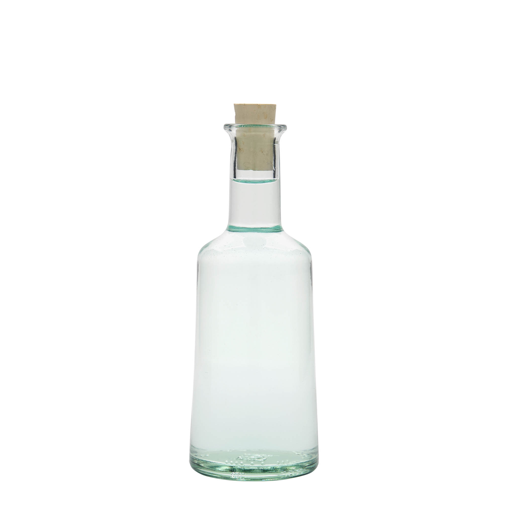 Bottiglia di vetro da 250 ml 'Christiano', bocca: tappo in sughero Bottiglia di vetro da 250 ml 'Christiano', bocca: tappo in sughero