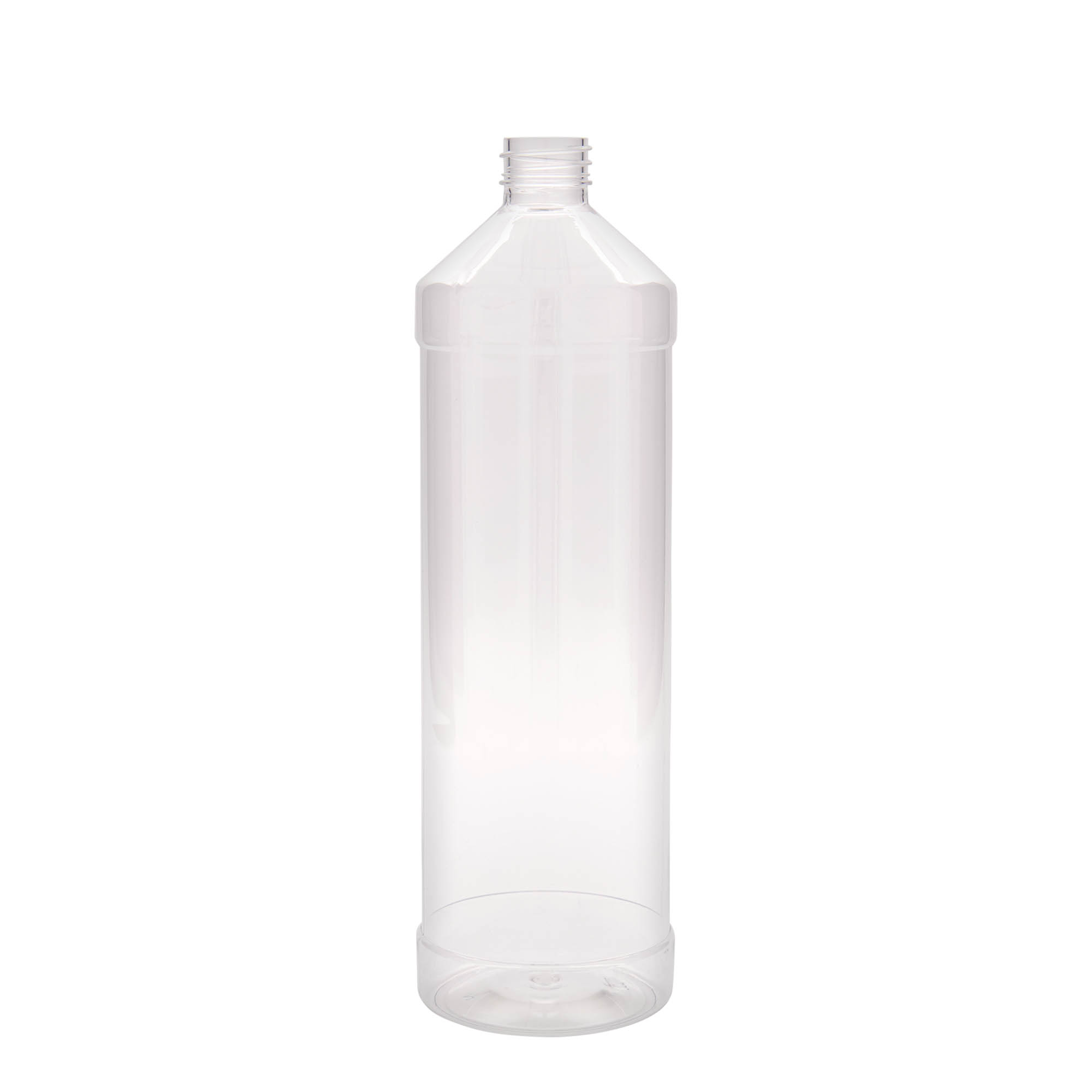 Bottiglia PET da 1.000 ml 'Everytime', plastica, bocca: 28/410