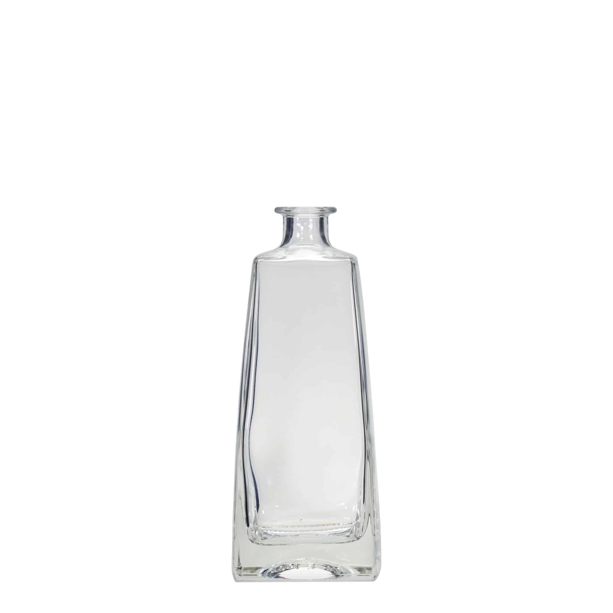 700 ml Bottiglia di vetro 'Timmy', rettangolare, imboccatura: fascetta 700 ml Bottiglia di vetro 'Timmy', rettangolare, imboccatura: fascetta