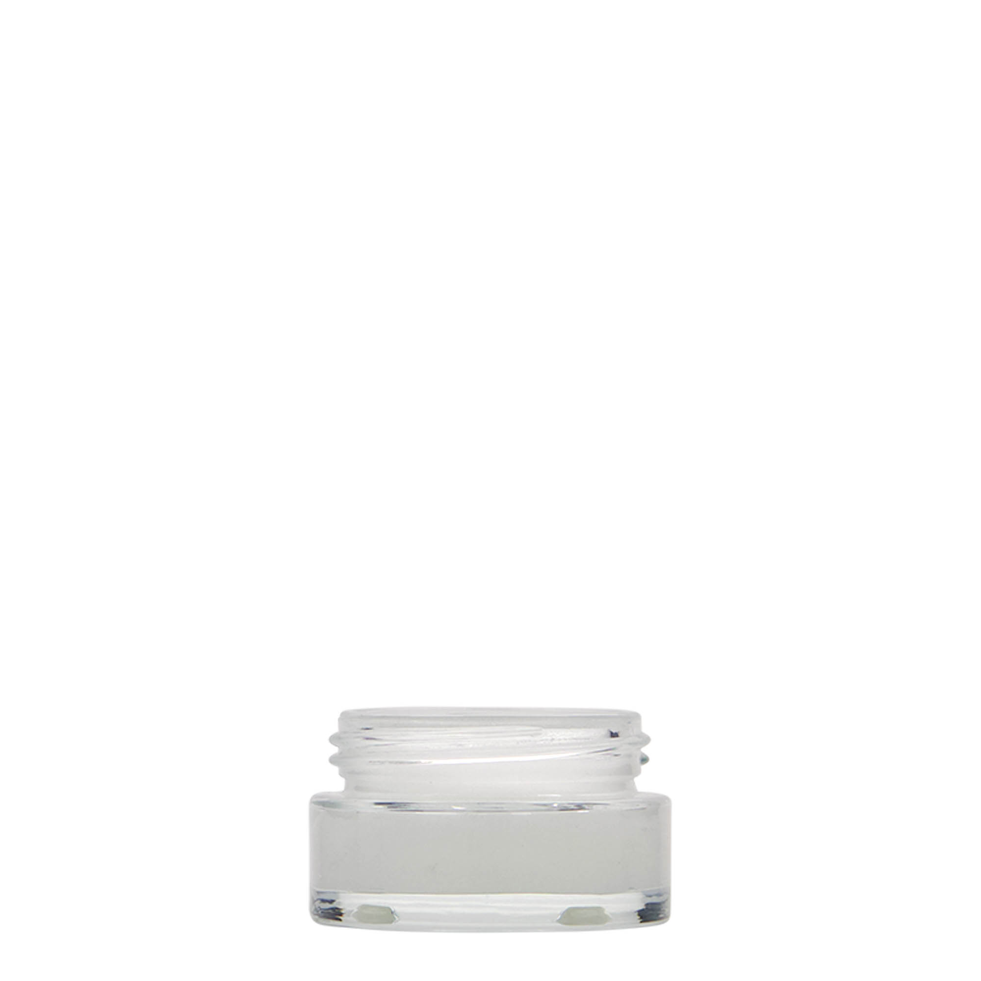 15 ml barattolo 'Clear Edition', vetro, bocca: chiusura a vite 15 ml barattolo 'Clear Edition', vetro, bocca: chiusura a vite
