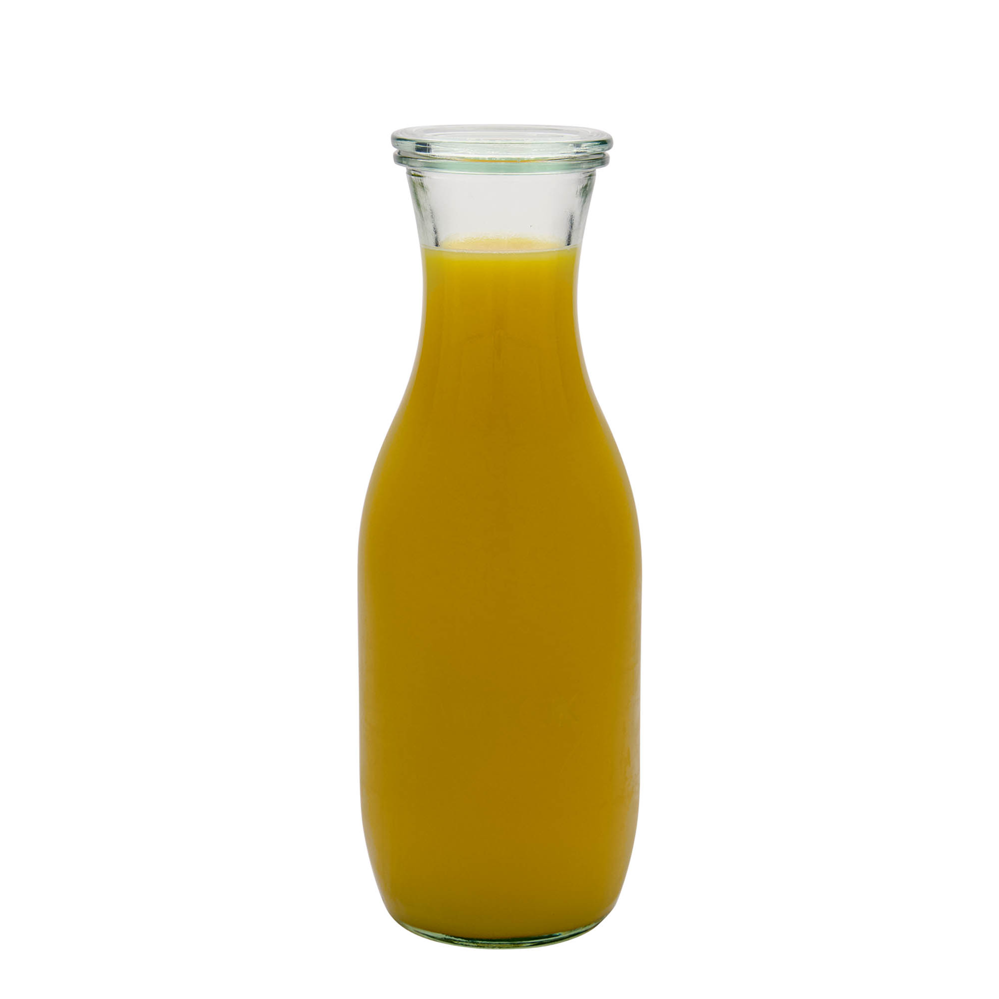 1.000 ml bottiglia per succo WECK #, bocca: bordo tondo 1.000 ml bottiglia per succo WECK #, bocca: bordo tondo