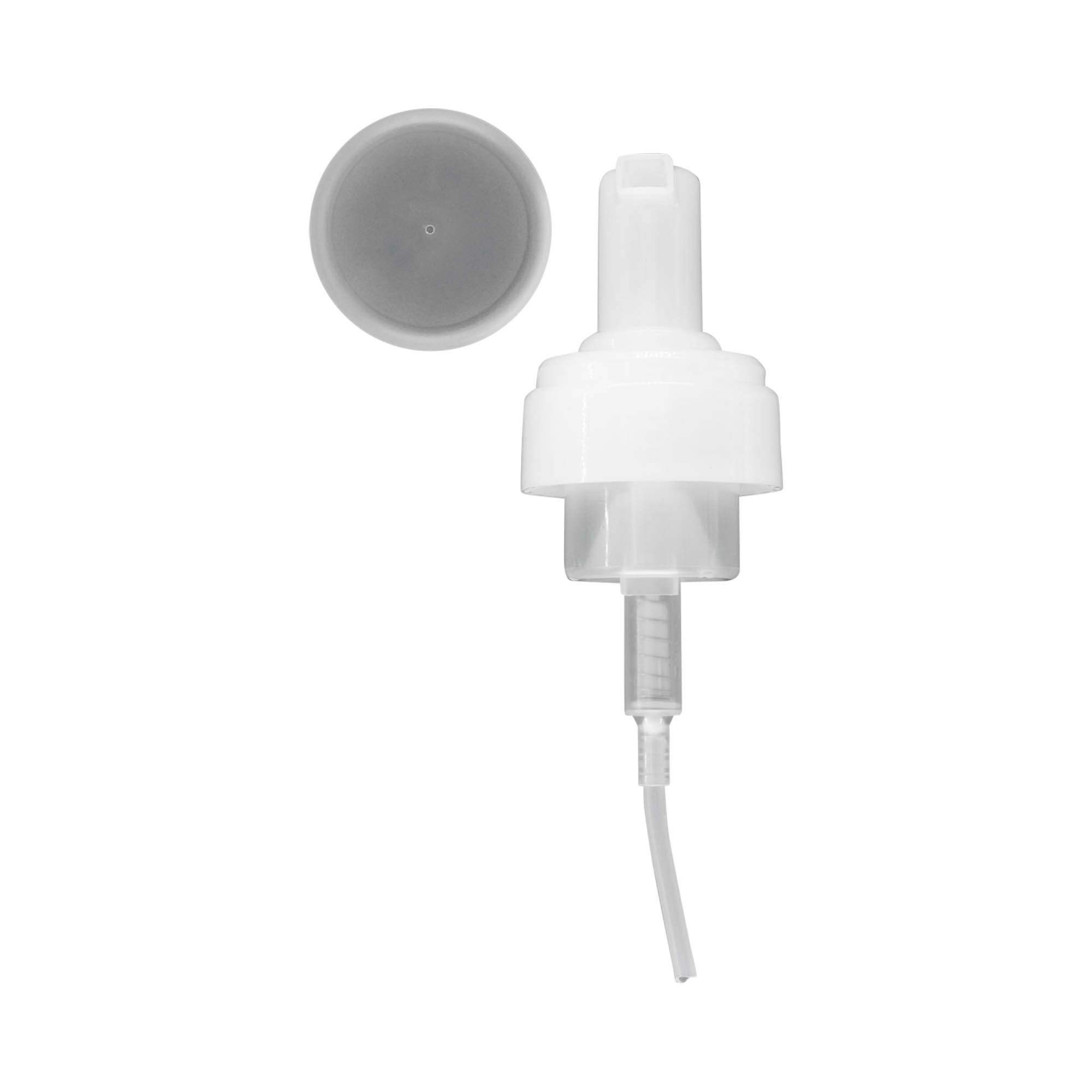 Dispenser 100 ml 'Foamer', plastica PP, bianco, per bocca: chiusura a vite